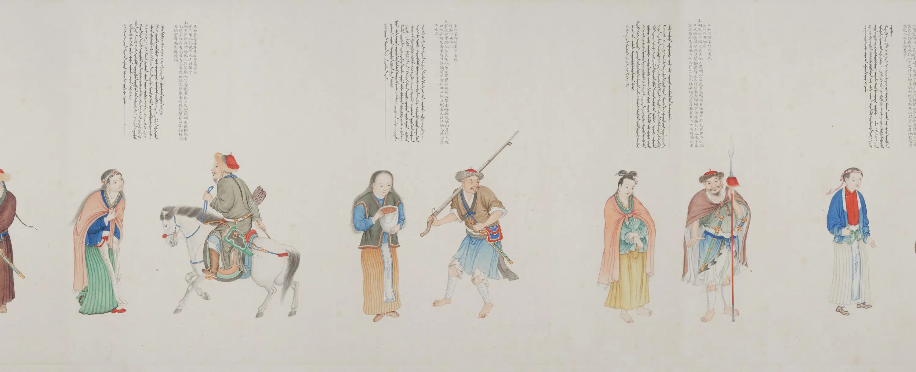 清代【沈焕】《沈庆兰、黎明、程琳合画职贡图卷第三卷》 第44张 清代【沈焕】《沈庆兰、黎明、程琳合画职贡图卷第三卷》 第44张