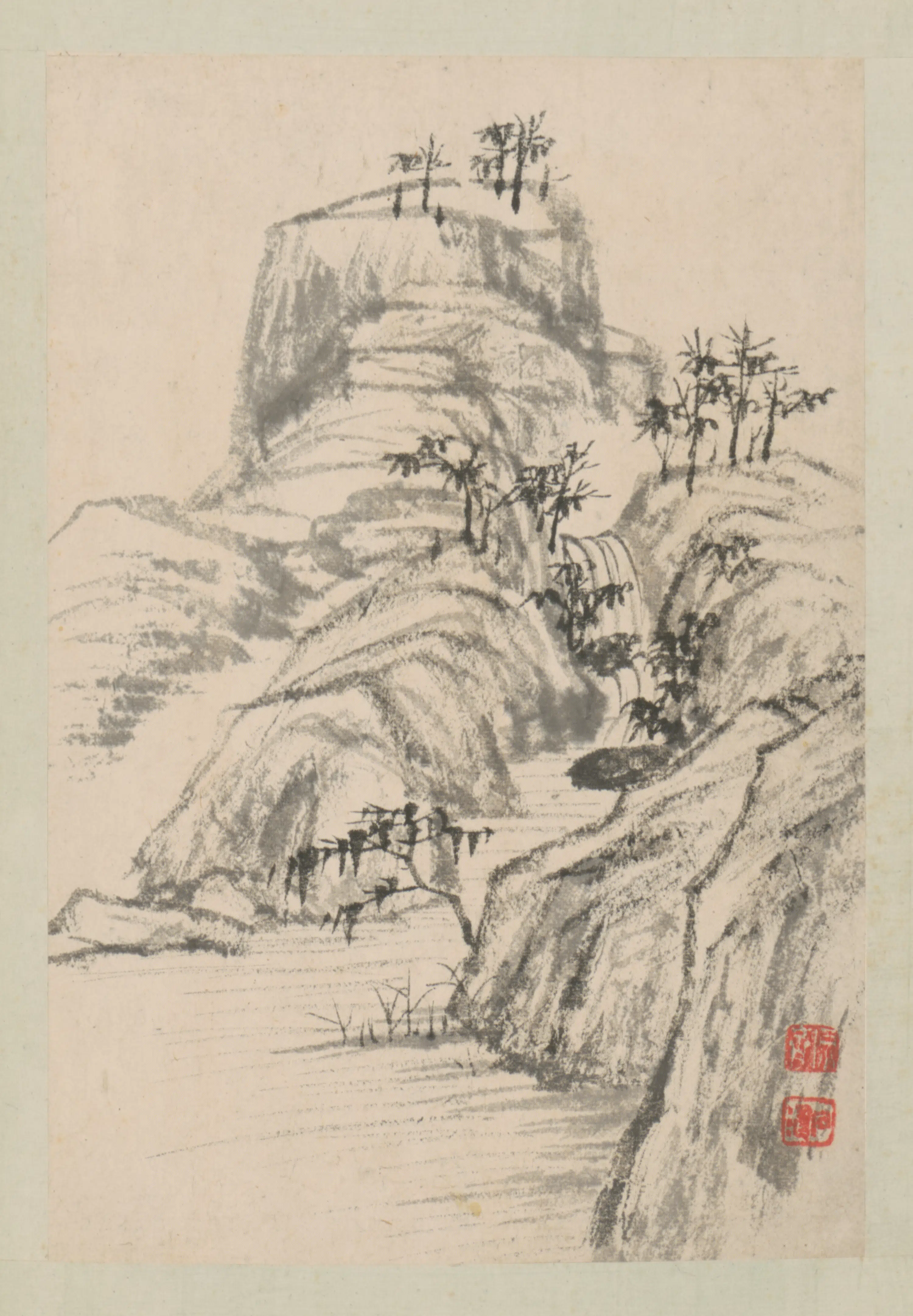 清代【石涛】《山水图册-1（10开）》 第4张
