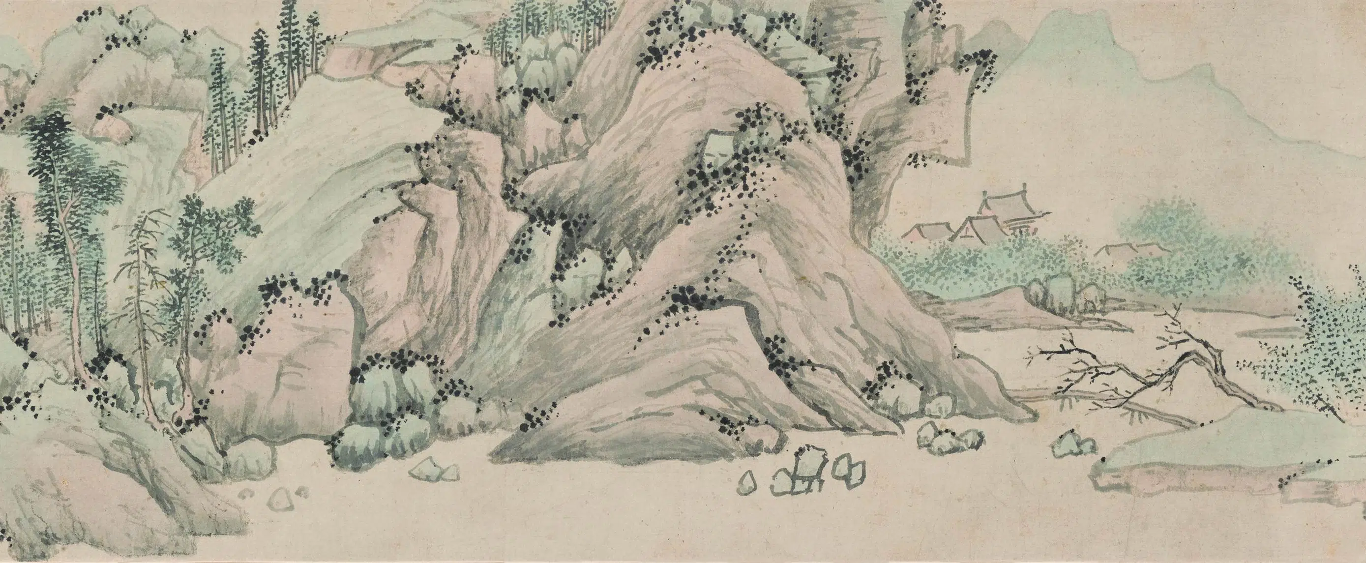 明朝【沈周】《西山图卷》 第8张