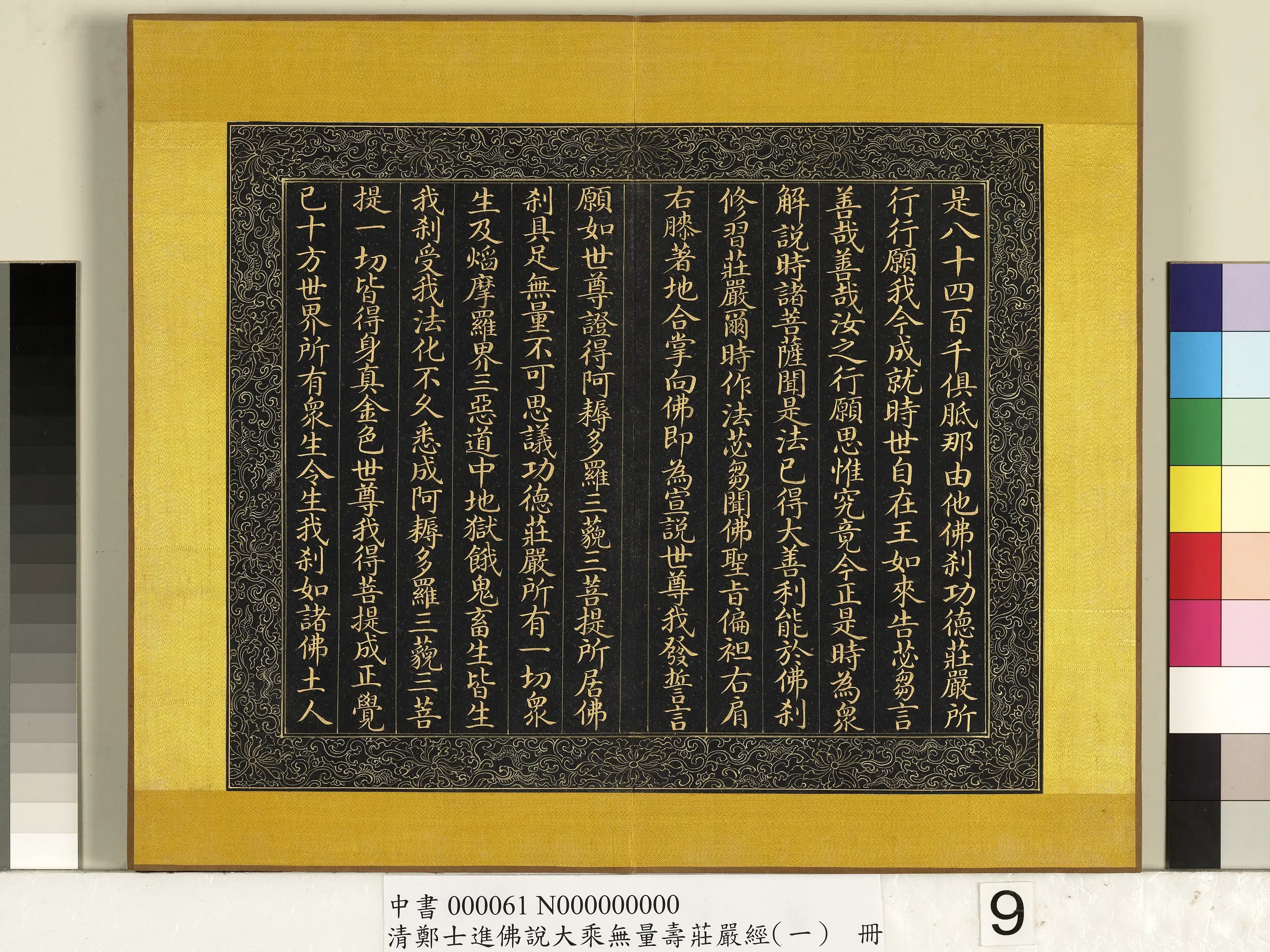 清代【郑大进】《佛说无量寿庄严经(一)册》 第18张 清代【郑大进】《佛说无量寿庄严经(一)册》 第18张