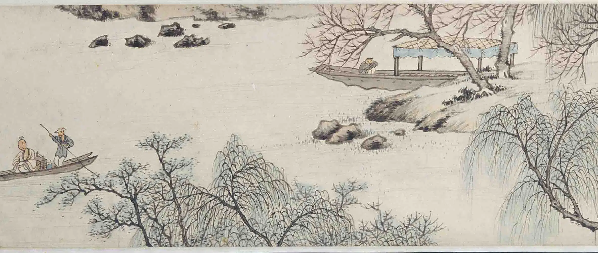 清代【萧云从】《四时山水卷》 第4张 清代【萧云从】《四时山水卷》 第4张