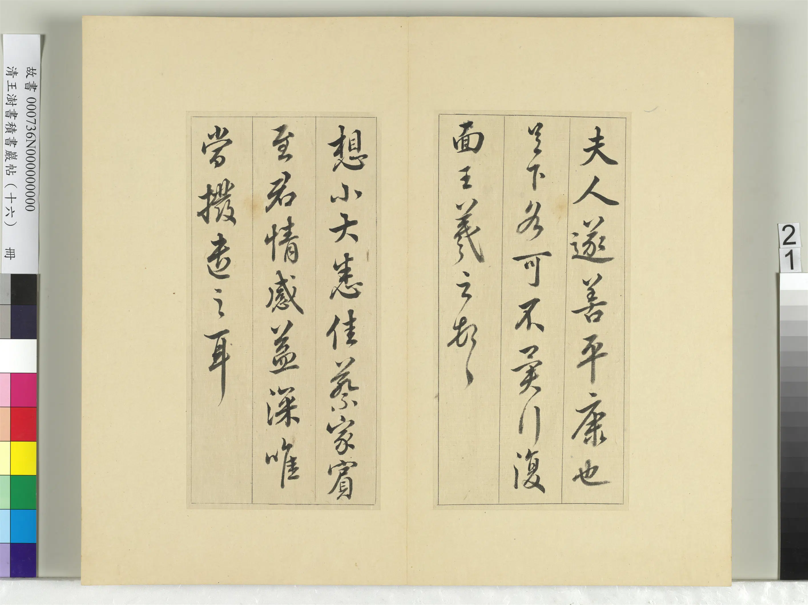 清代【王澍】《书积书岩帖（十六）册》 第21张