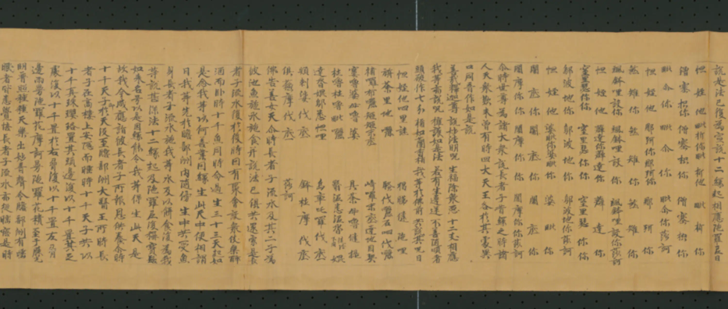 唐朝《无款楷书写全光明最胜王经第廿二卷》 第2张 唐朝《无款楷书写全光明最胜王经第廿二卷》 第2张