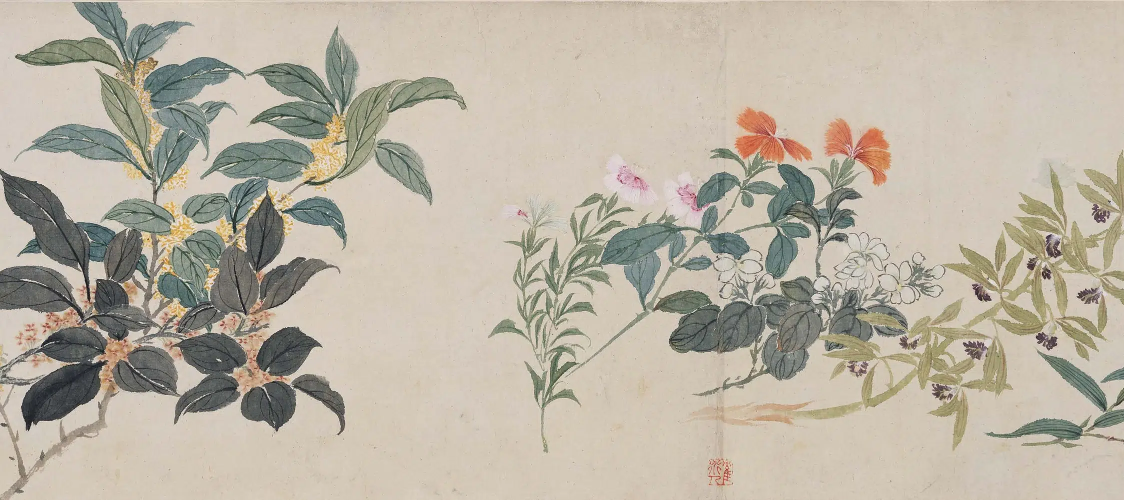 清代【杨晋】《杂花卷》 第3张