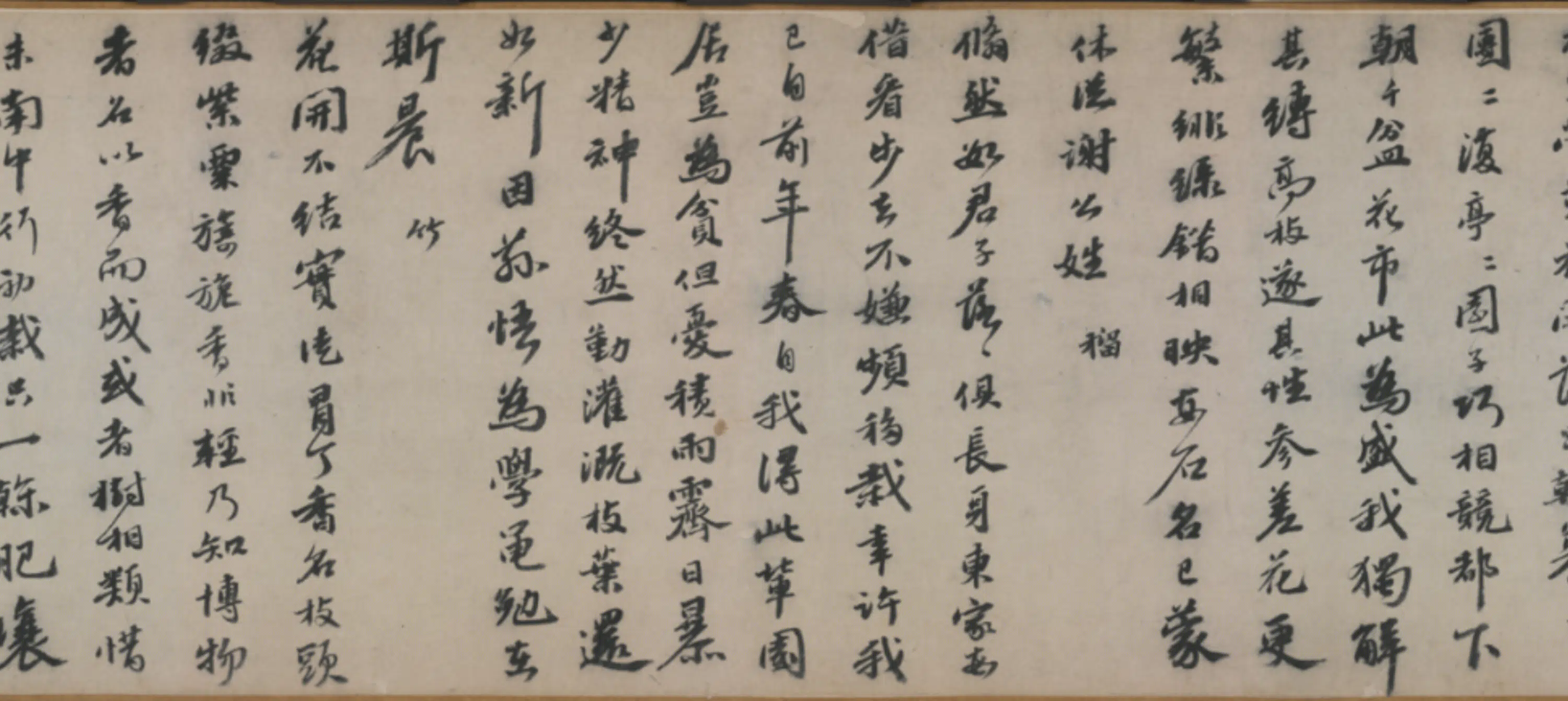 明朝【吴宽】《行书记园中草木二十首卷》 第6张