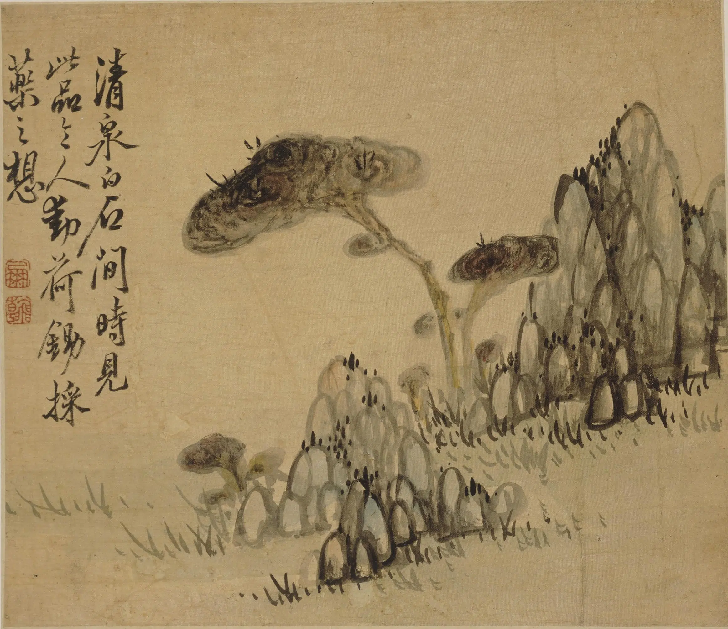 清代【高凤翰】《杂画册》 第8张 清代【高凤翰】《杂画册》 第8张