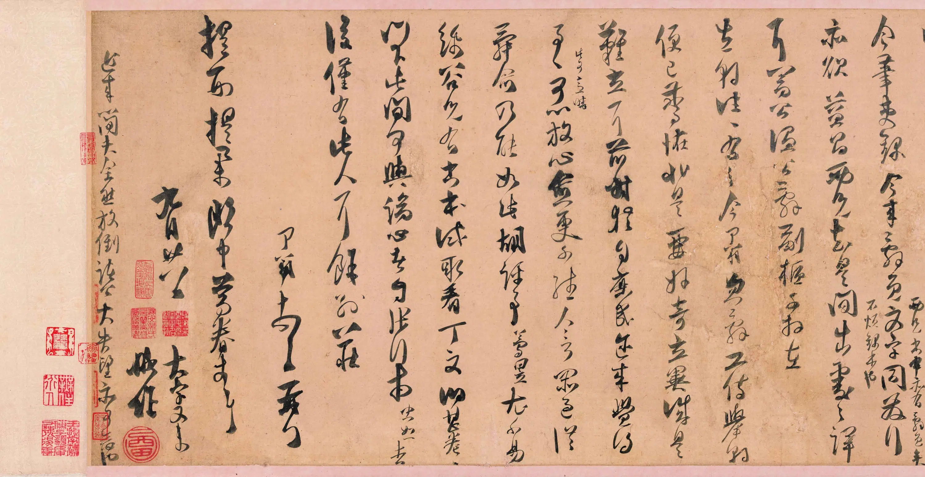 南宋【魏了翁】《行书文向帖卷》