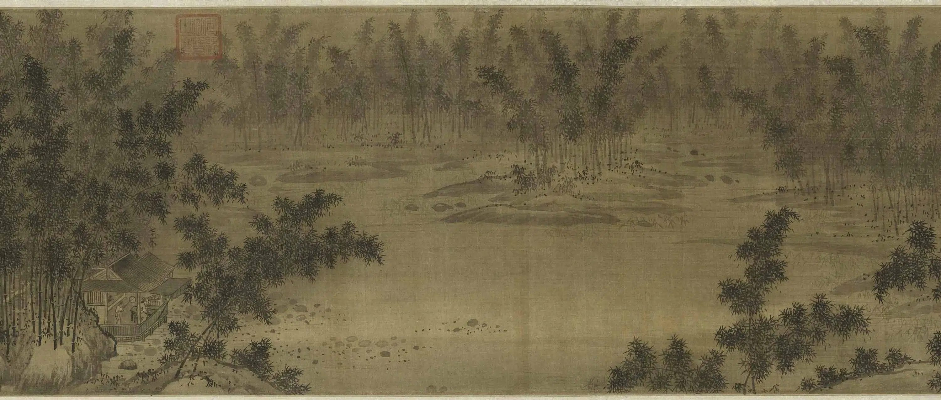 元朝【杨维桢(杨维祯)】《王逢钱惟善等题南宋赵葵杜甫诗意图卷》 第13张 元朝【杨维桢(杨维祯)】《王逢钱惟善等题南宋赵葵杜甫诗意图卷》 第13张