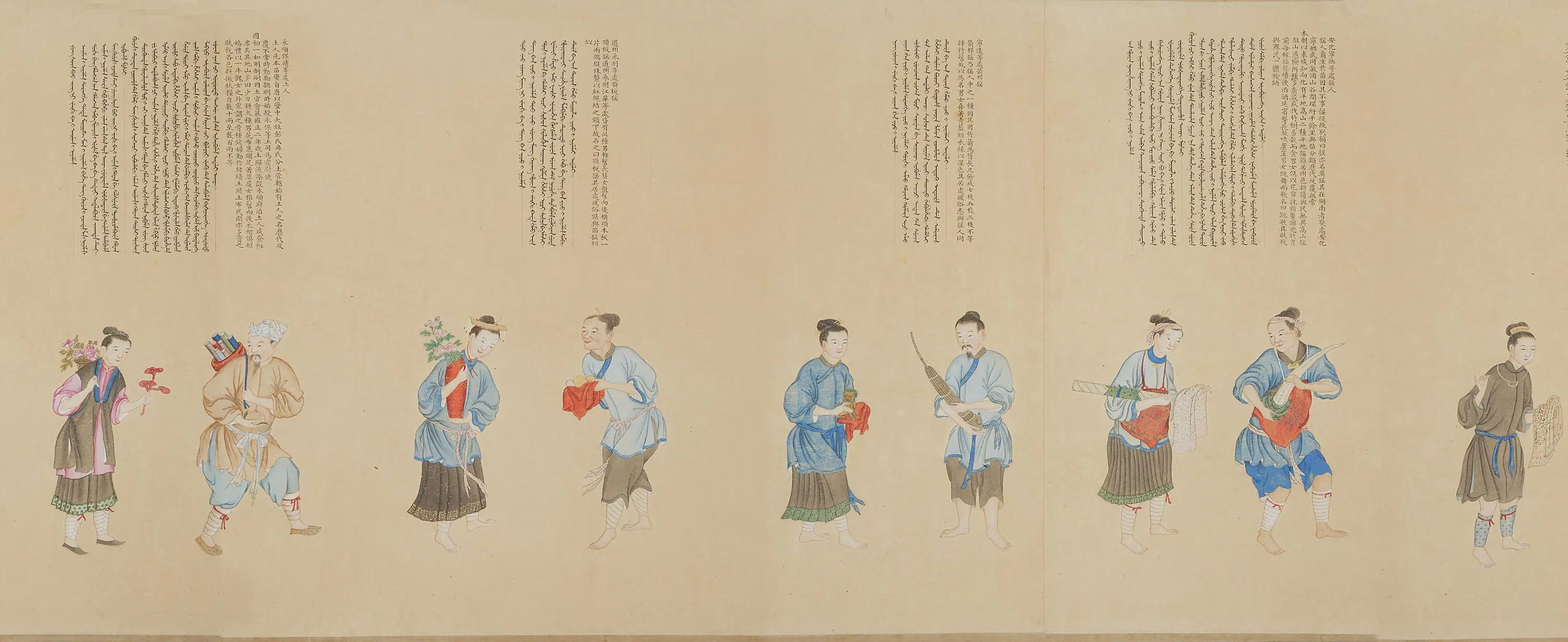 清代【清人】《画职贡图卷-1》 第2张 清代【清人】《画职贡图卷-1》 第2张