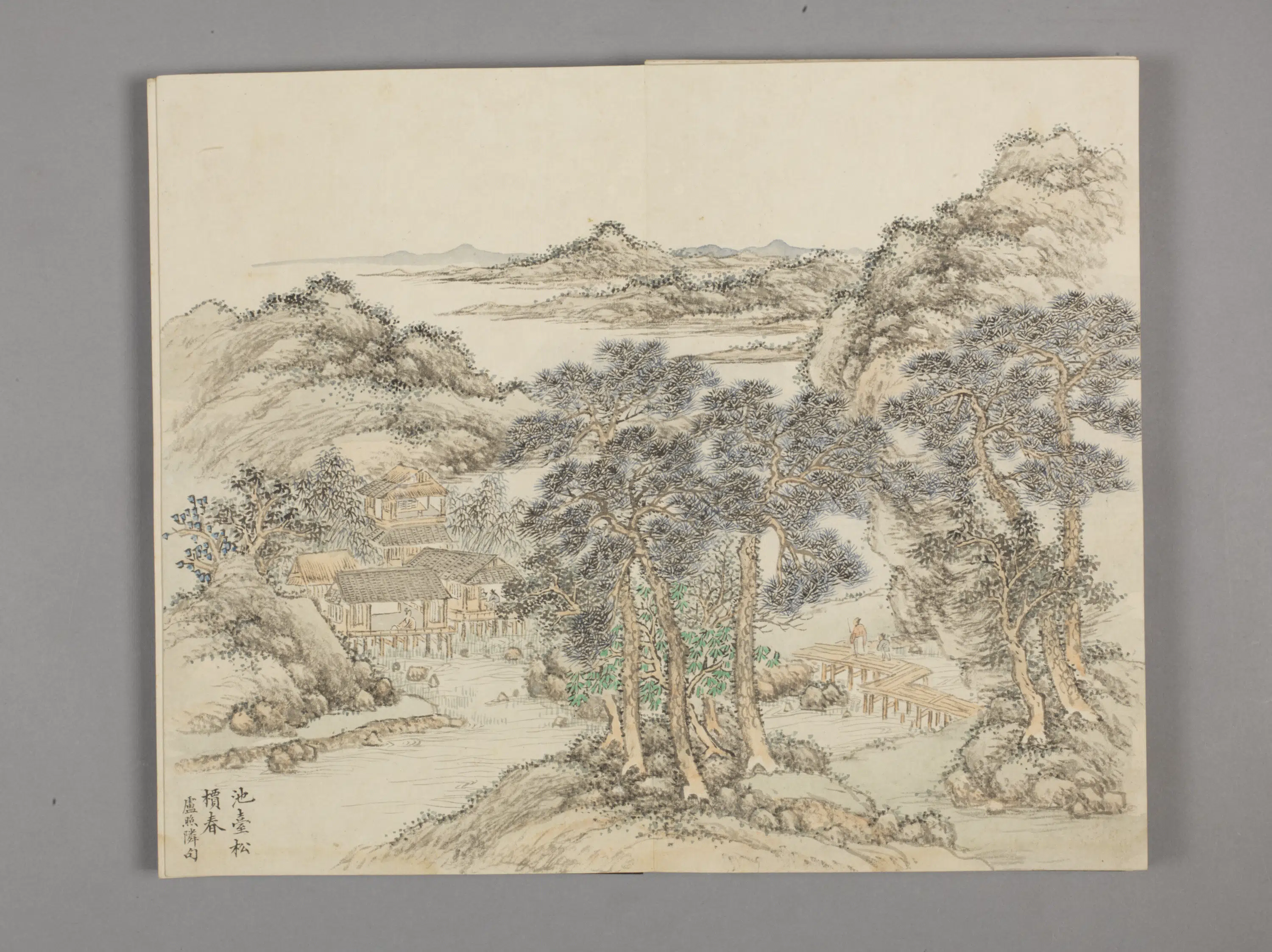 清代【董诰】《律宣韶景册(12开)》 第2张 清代【董诰】《律宣韶景册(12开)》 第2张