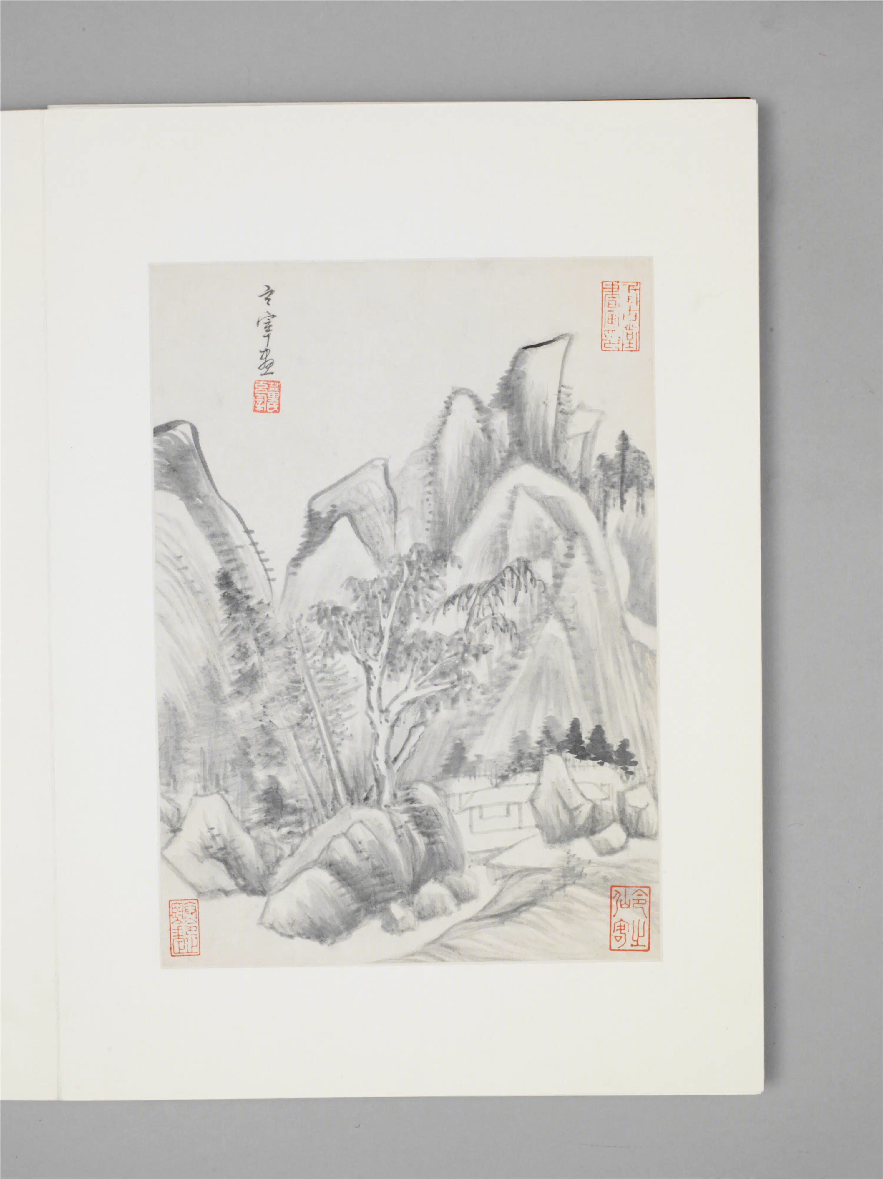 明朝【董其昌】《山水图册（7开）》