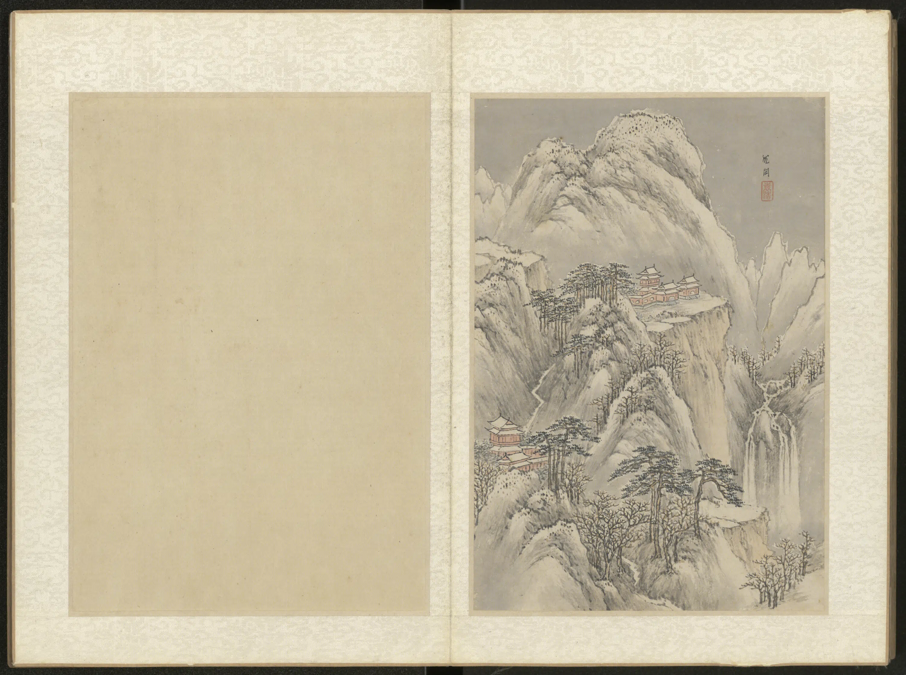 清代【沈闳】《山水册》 第15张