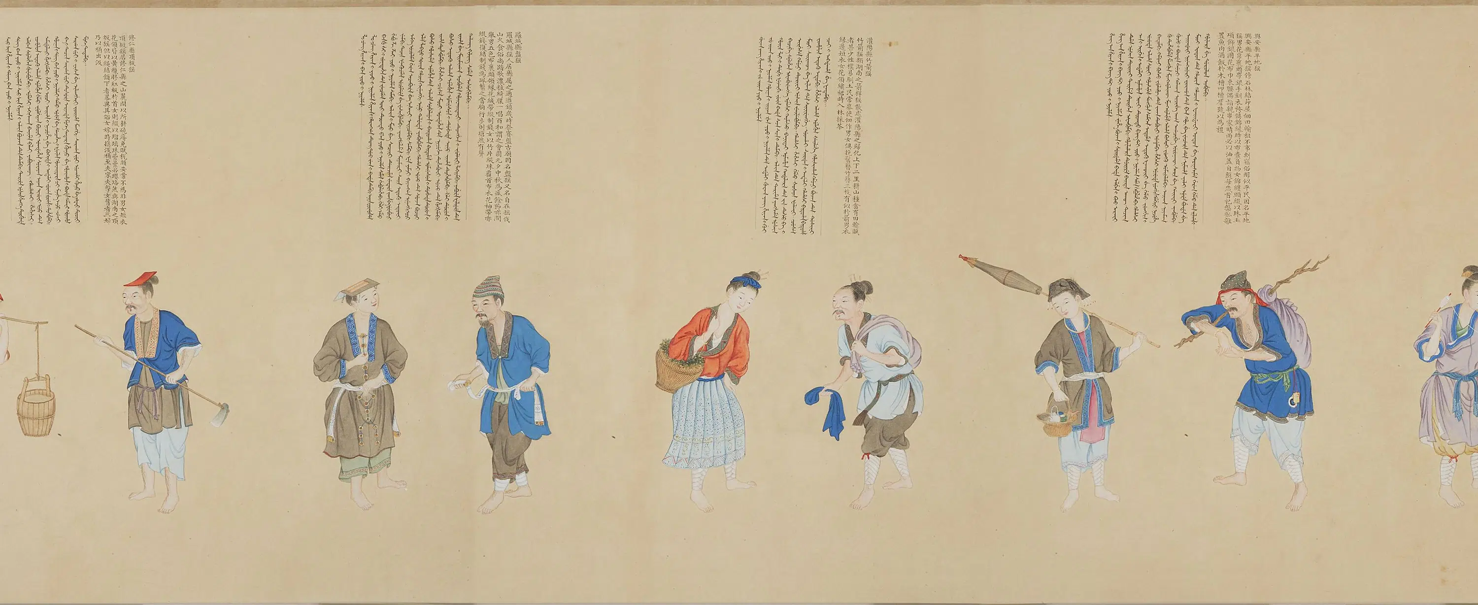 清代【清人】《画职贡图卷-1》 第15张 清代【清人】《画职贡图卷-1》 第15张