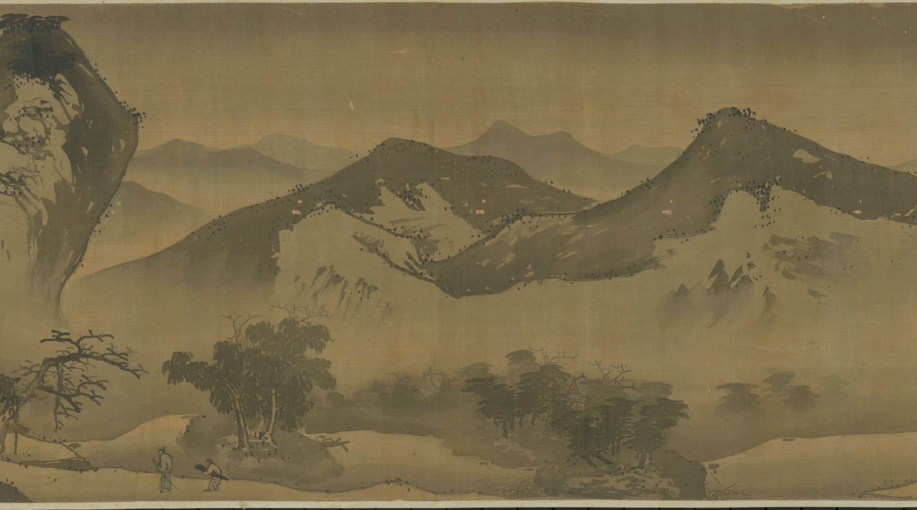 明朝【明人】《山水图卷-3》 第2张 明朝【明人】《山水图卷-3》 第2张