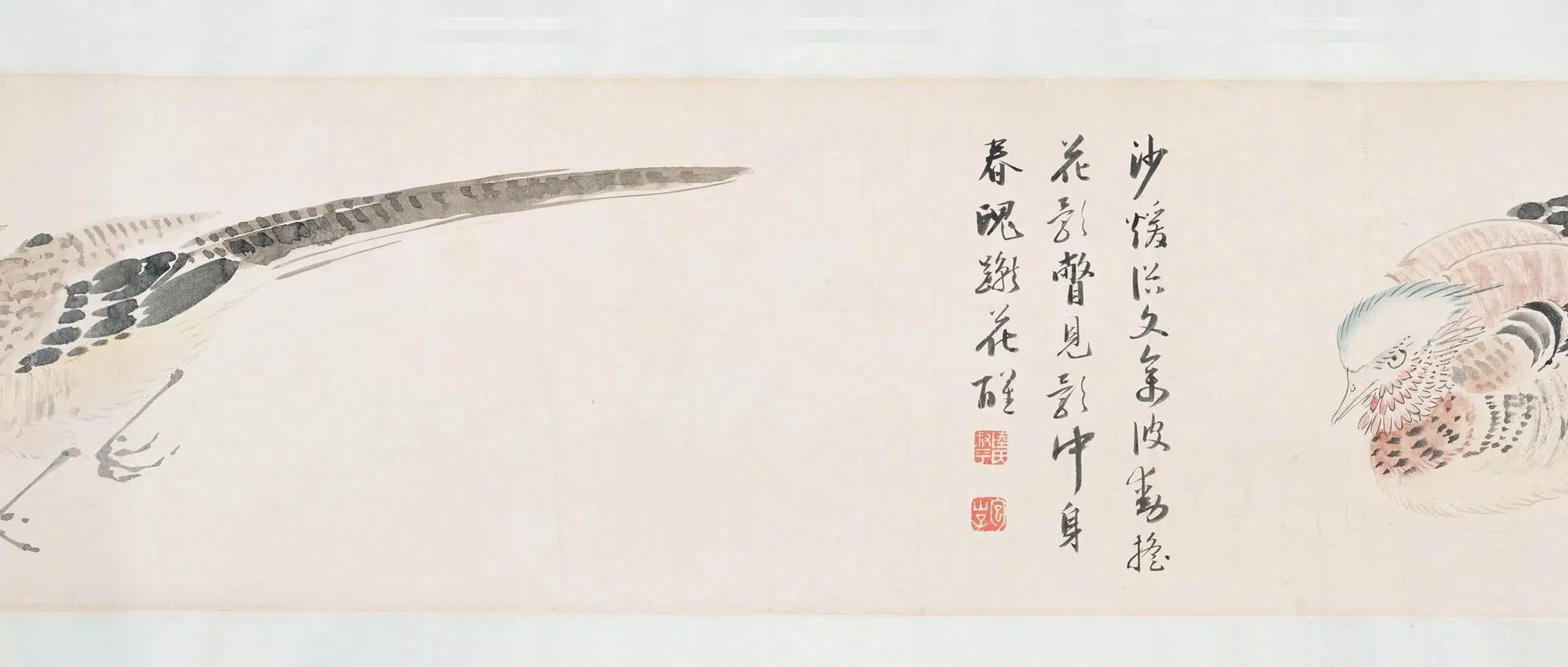 明朝【陆治】《花鸟卷》 第4张 明朝【陆治】《花鸟卷》 第4张