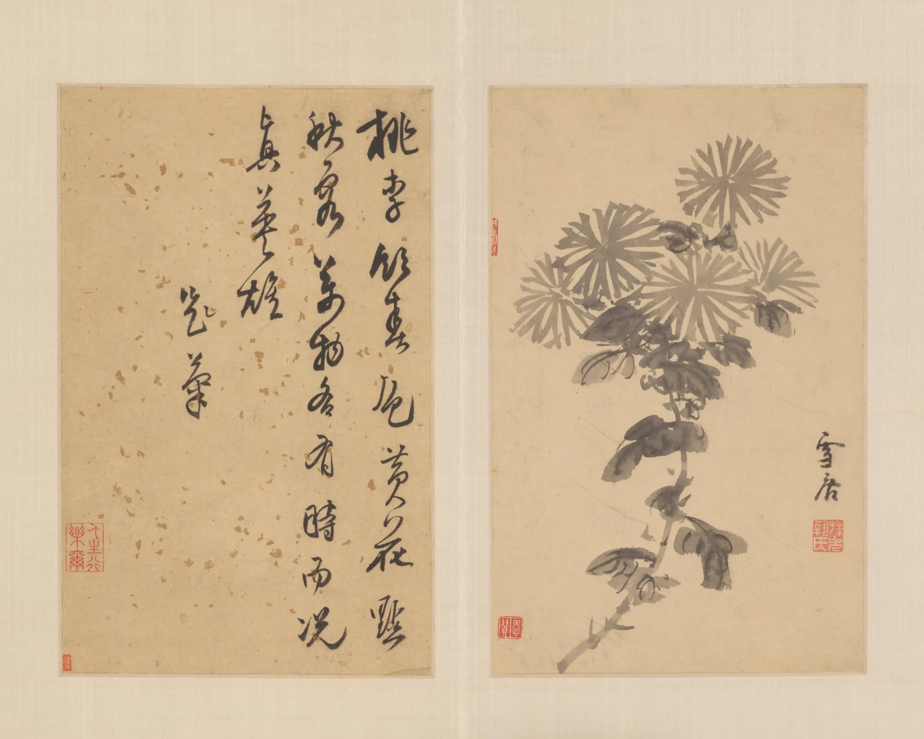 明朝【孙克弘】《花卉图册（11开）》 第9张