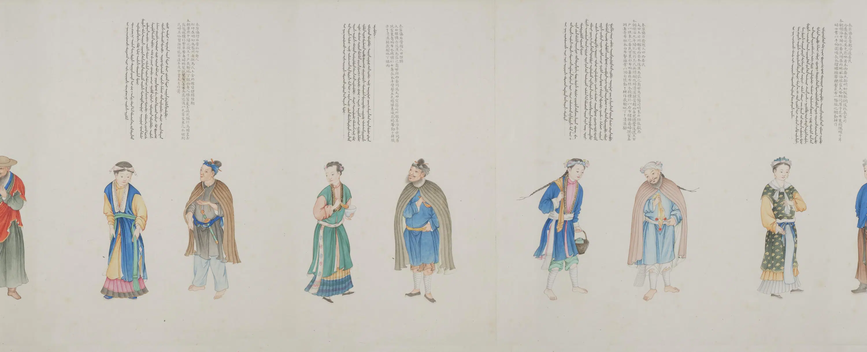 清代【沈焕】《沈庆兰、黎明、程琳合画职贡图卷第三卷》 第46张 清代【沈焕】《沈庆兰、黎明、程琳合画职贡图卷第三卷》 第46张