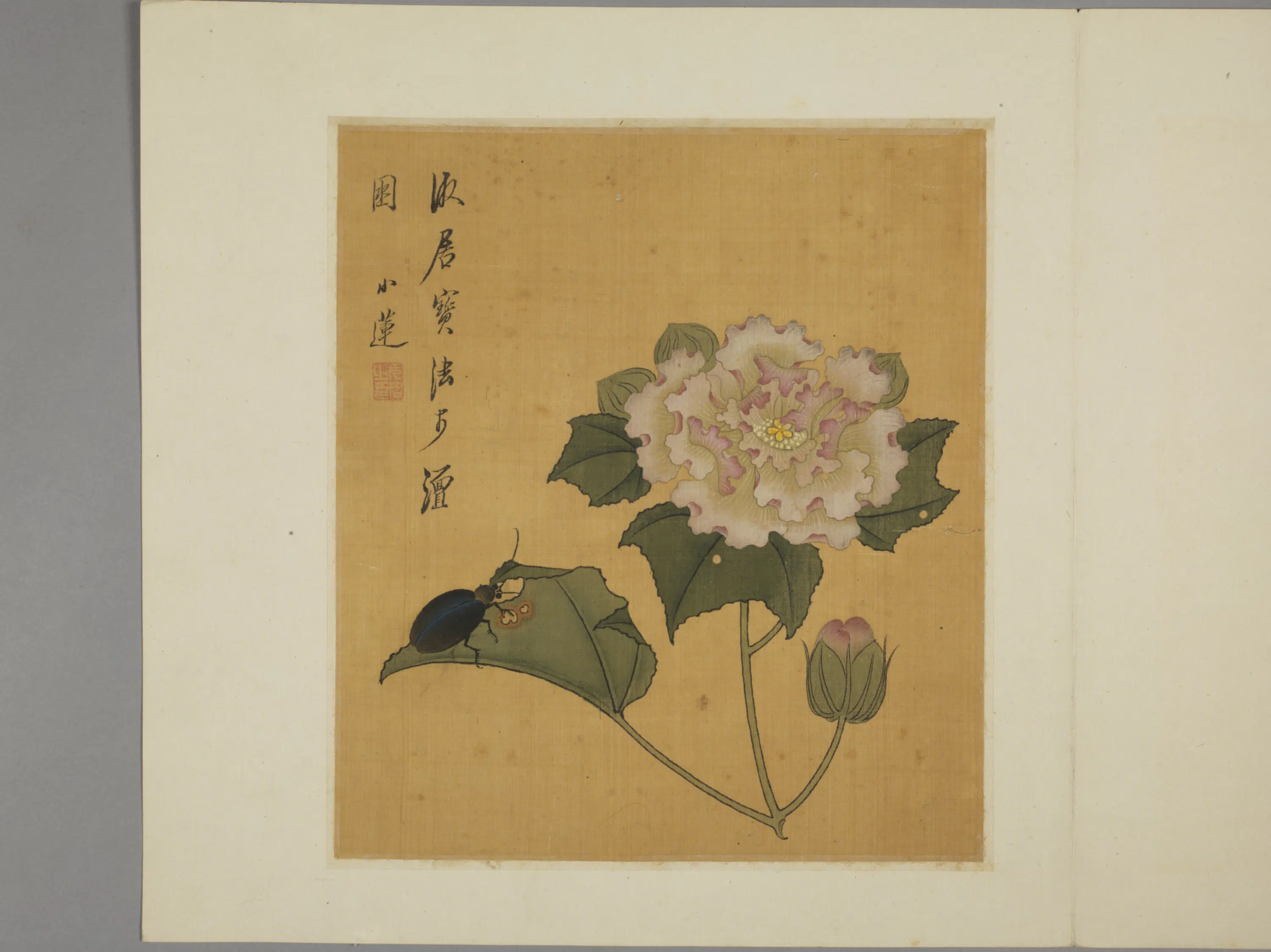 清代【陈字】《杂画册（8开）》 第7张