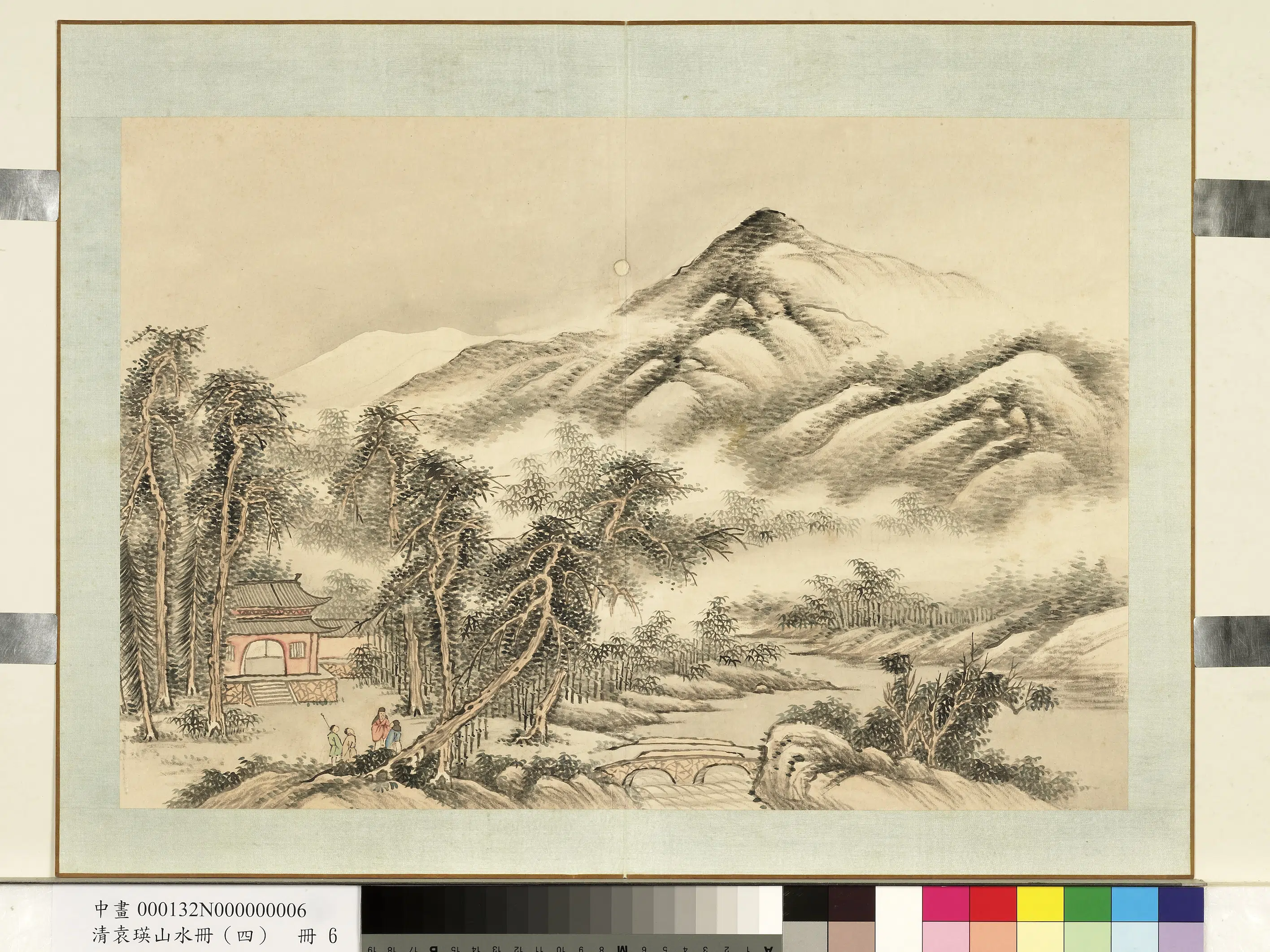 清代【袁瑛】《山水(四)册》 第5张 清代【袁瑛】《山水(四)册》 第5张