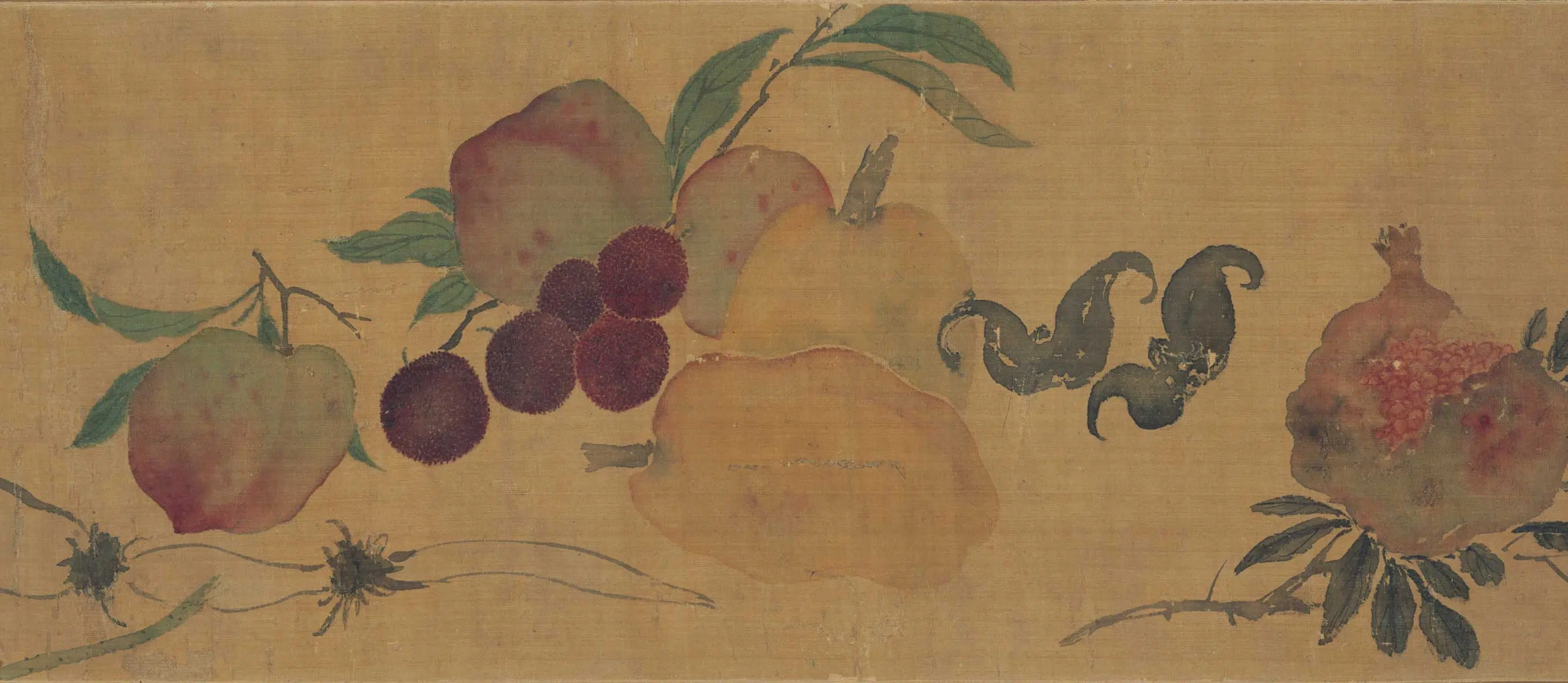 清代【马元驭】《花果卷》 第5张
