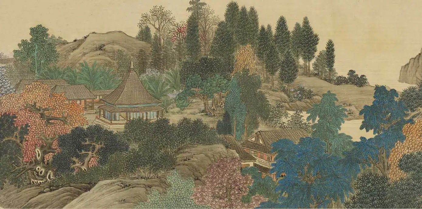 清代【任熊】《范湖草堂图卷》 第7张 清代【任熊】《范湖草堂图卷》 第7张
