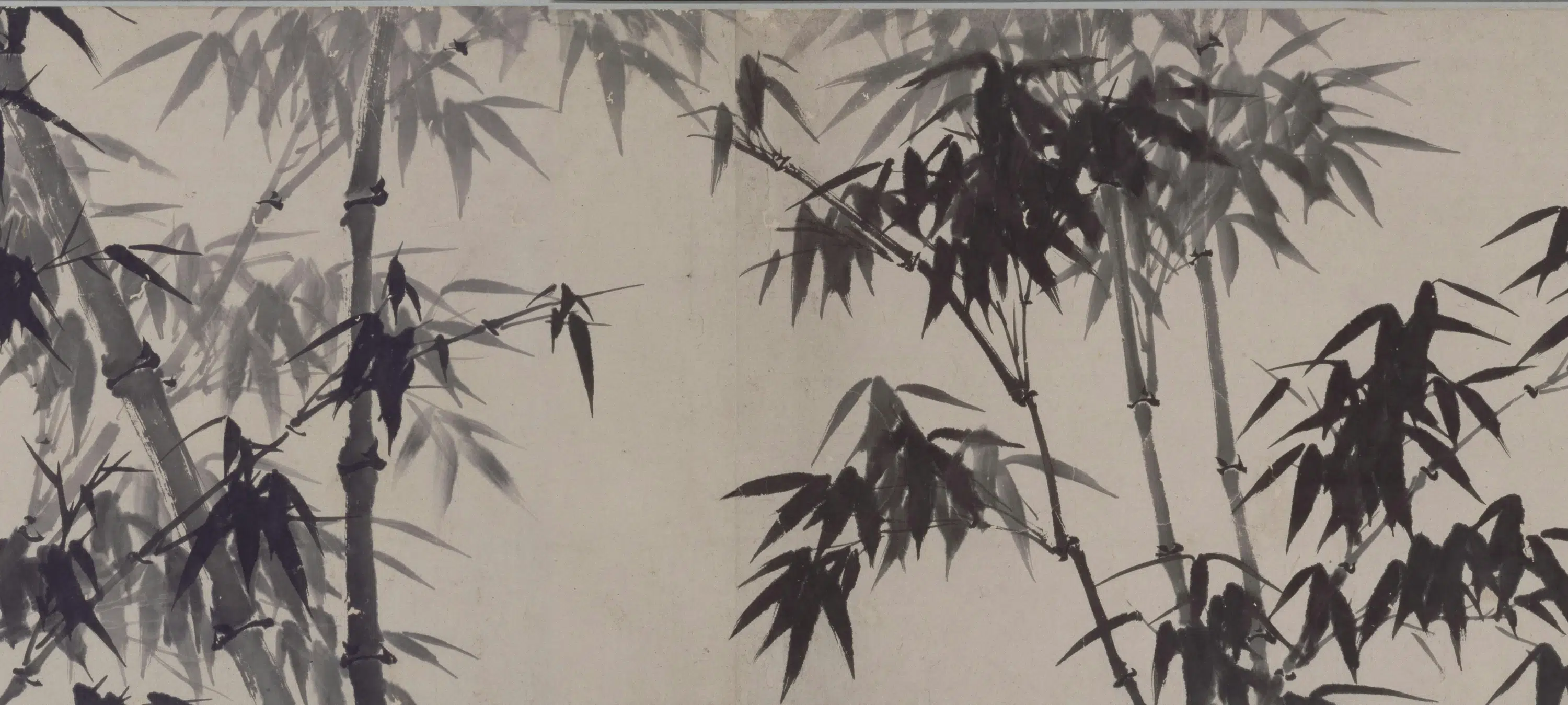 清代【石涛】《高呼与可图卷》 第3张