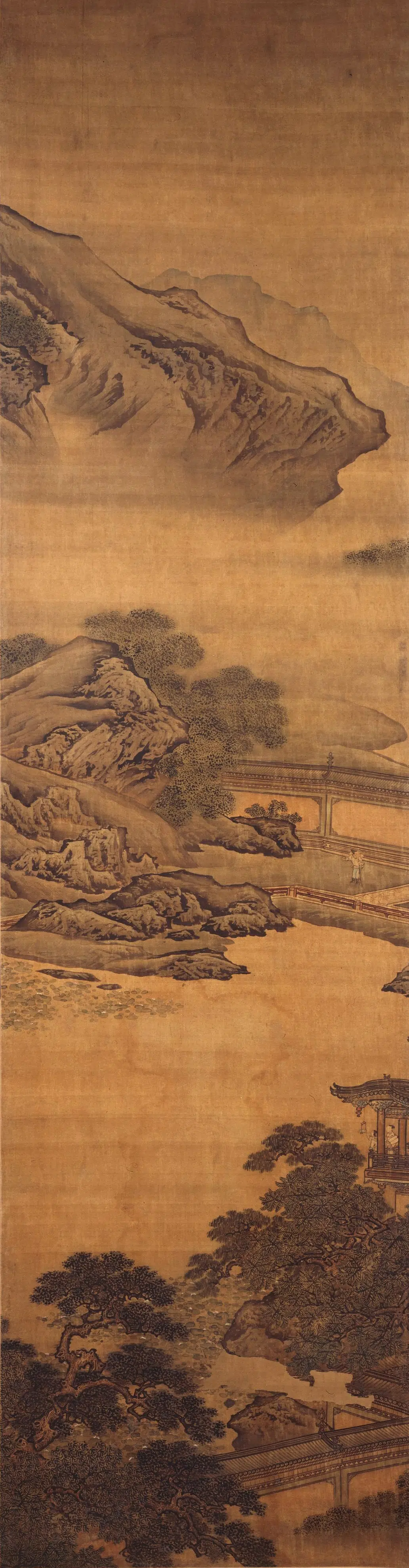 清代【袁耀】《九成宫通景屏》 第3张 清代【袁耀】《九成宫通景屏》 第3张