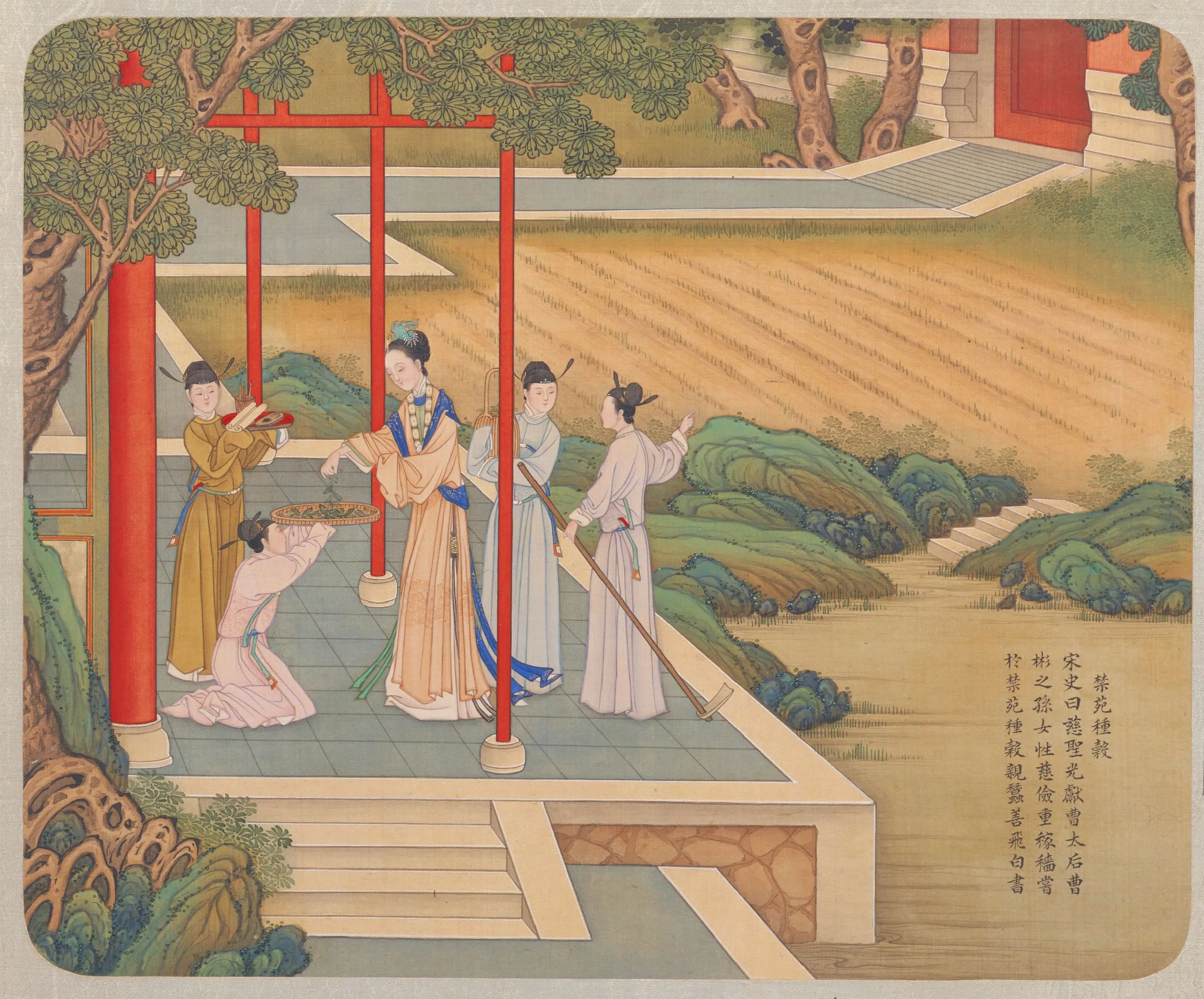 清代【焦秉贞】《历朝贤后故事图册》 第11张 清代【焦秉贞】《历朝贤后故事图册》 第11张