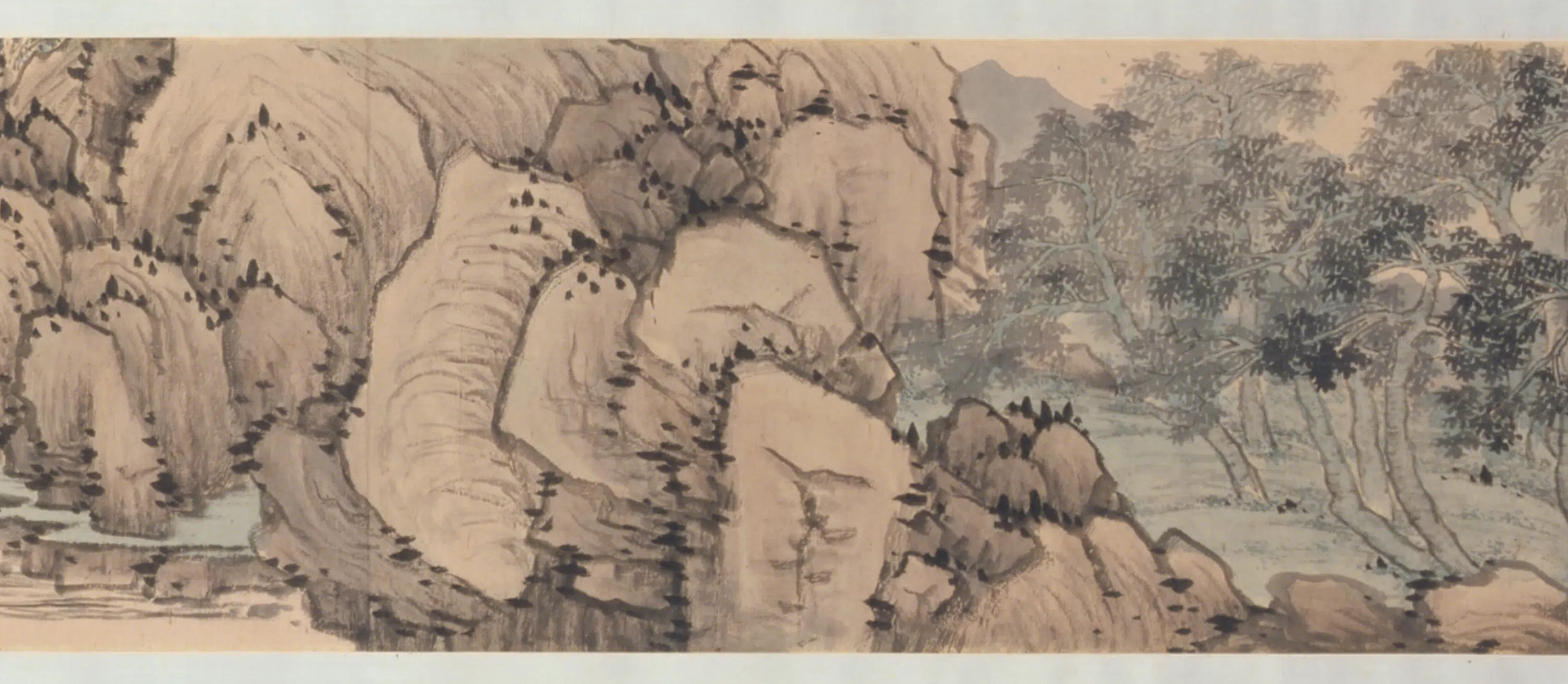 清代【程正揆】《临沈周山水卷》 第5张 清代【程正揆】《临沈周山水卷》 第5张