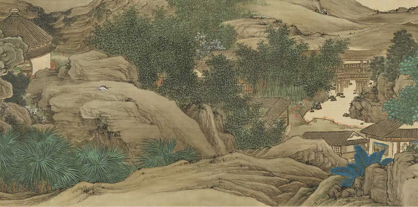 清代【任熊】《范湖草堂图卷》 第9张 清代【任熊】《范湖草堂图卷》 第9张