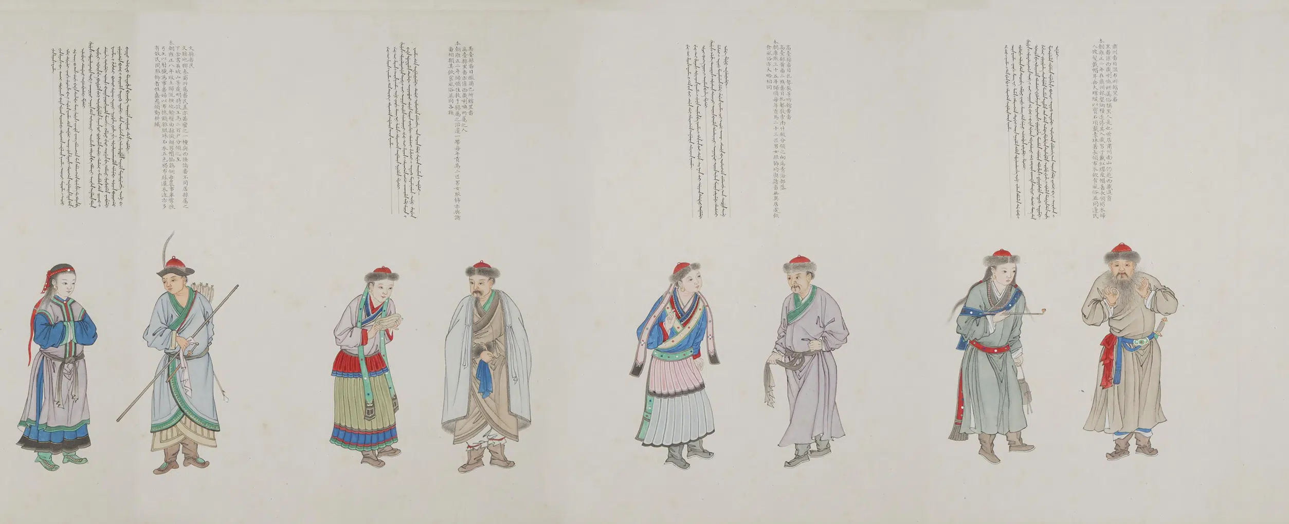清代【沈庆兰】《沈焕、黎明、程琳合画职贡图卷第三卷》 第8张 清代【沈庆兰】《沈焕、黎明、程琳合画职贡图卷第三卷》 第8张