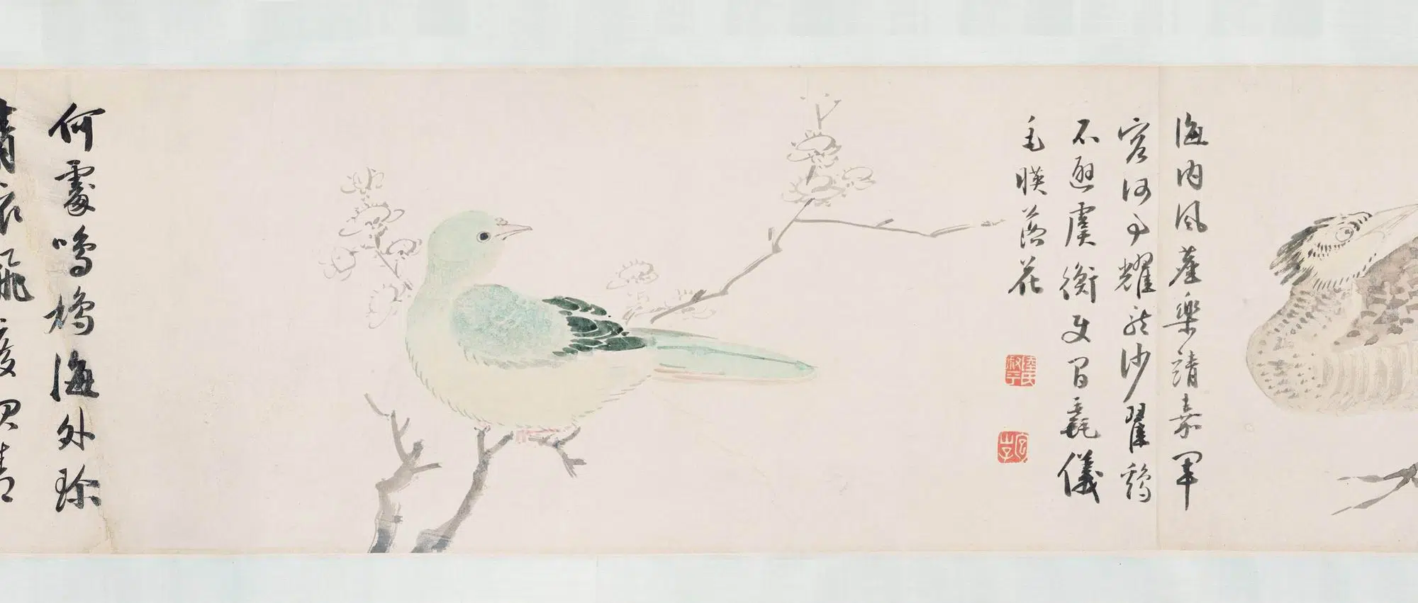 明朝【陆治】《花鸟卷》 第3张 明朝【陆治】《花鸟卷》 第3张