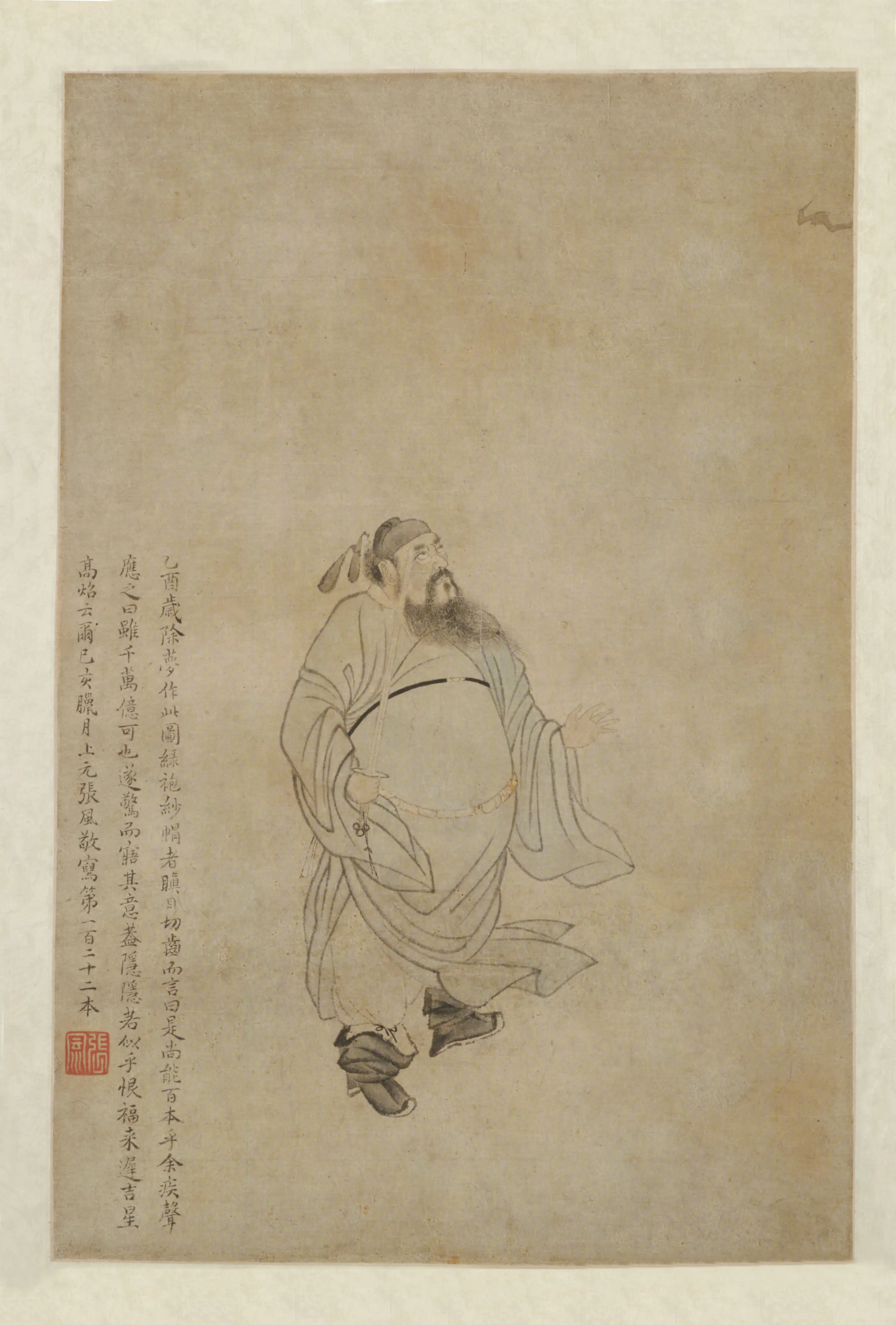 清代【张风】《钟馗图轴》 第1张 清代【张风】《钟馗图轴》 第1张