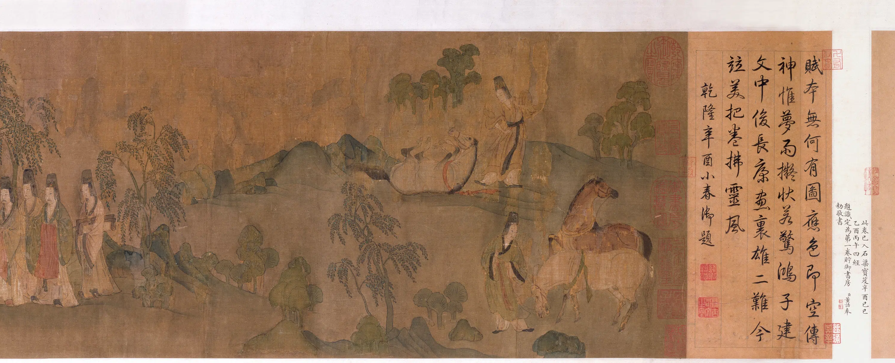 东晋【顾恺之】《洛神赋图卷（宋摹）》 第6张
