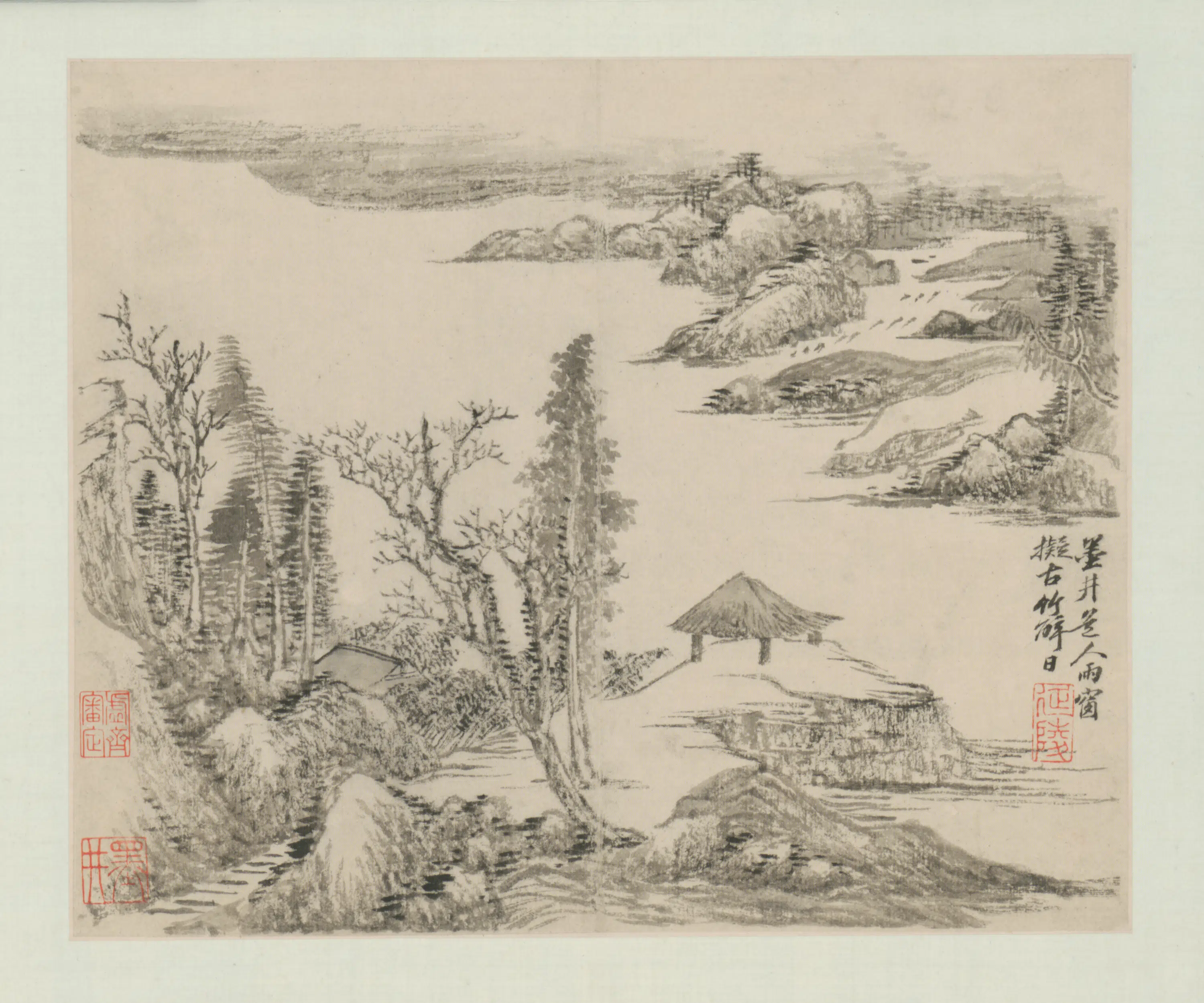 清代【吴历】《山水图册-10开》