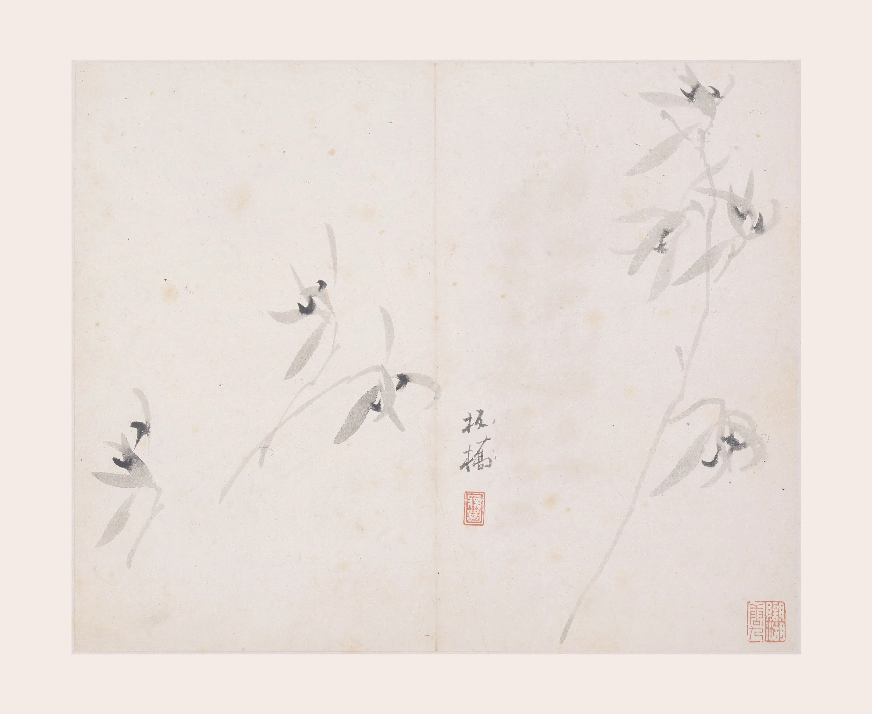 清代【郑板桥（郑燮）】《等九家画册》