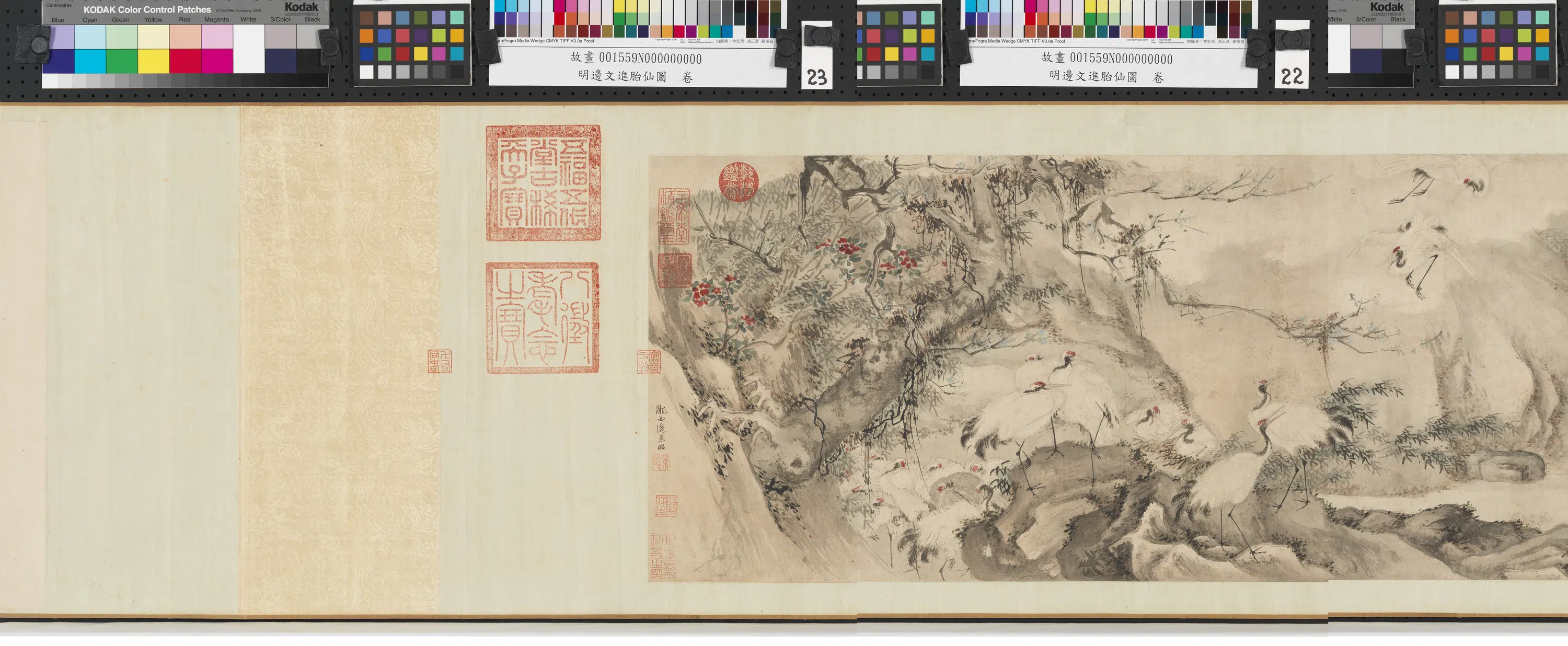明朝【边景昭（文进）】《胎仙图卷》