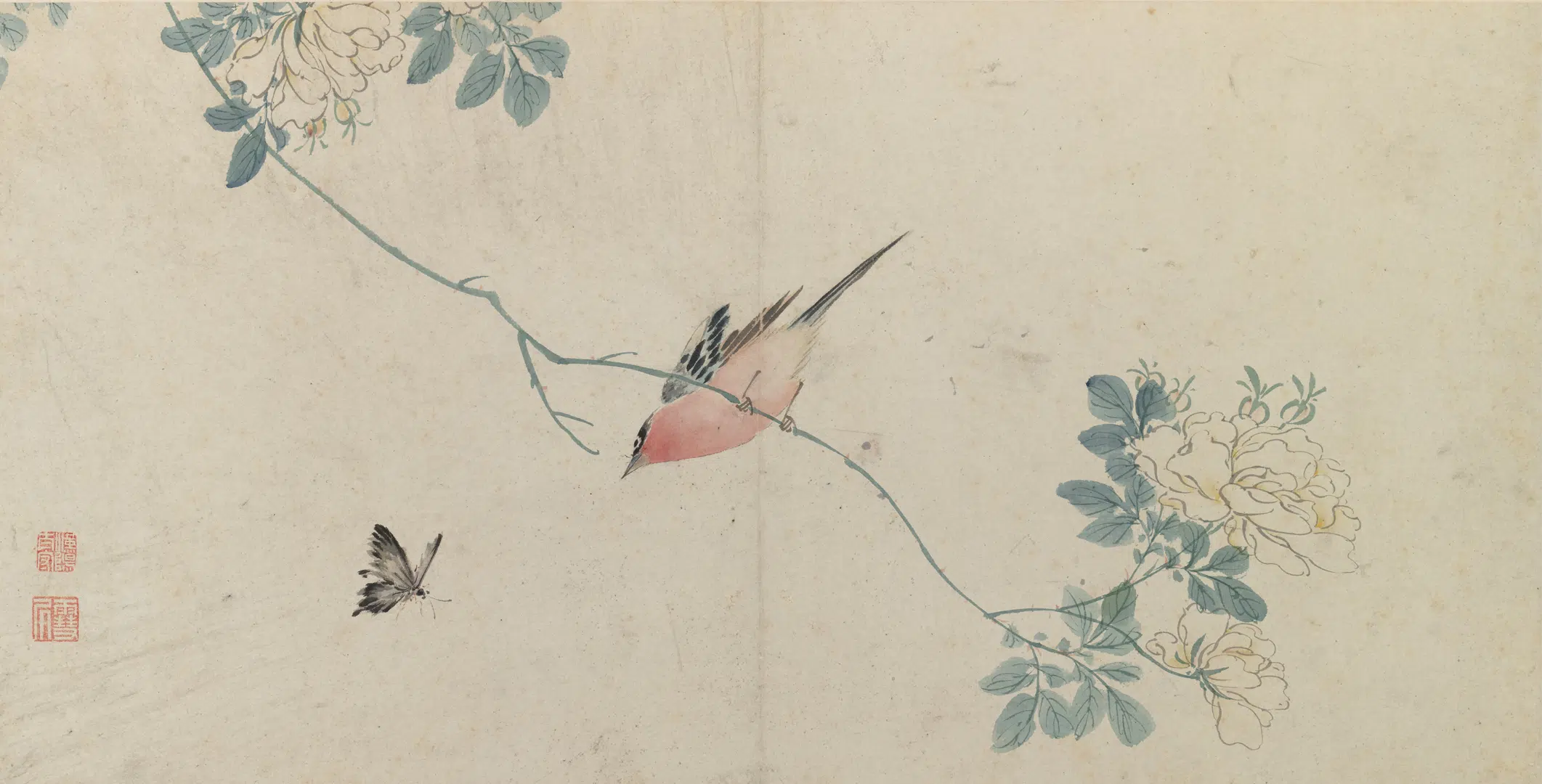 明朝【孙克弘】《花鸟册》 第7张