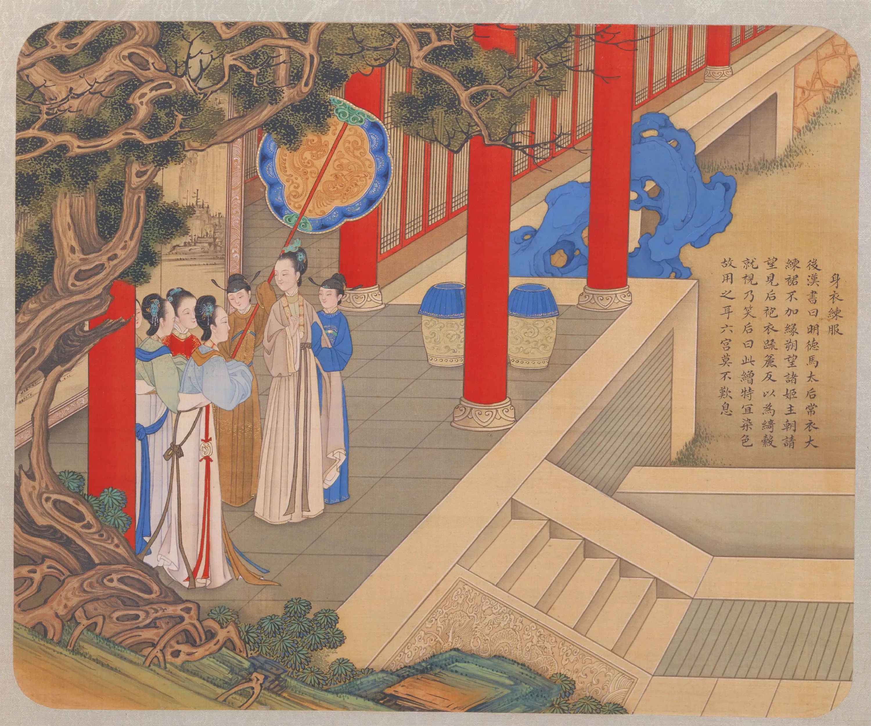 清代【焦秉贞】《历朝贤后故事图册》 第4张 清代【焦秉贞】《历朝贤后故事图册》 第4张