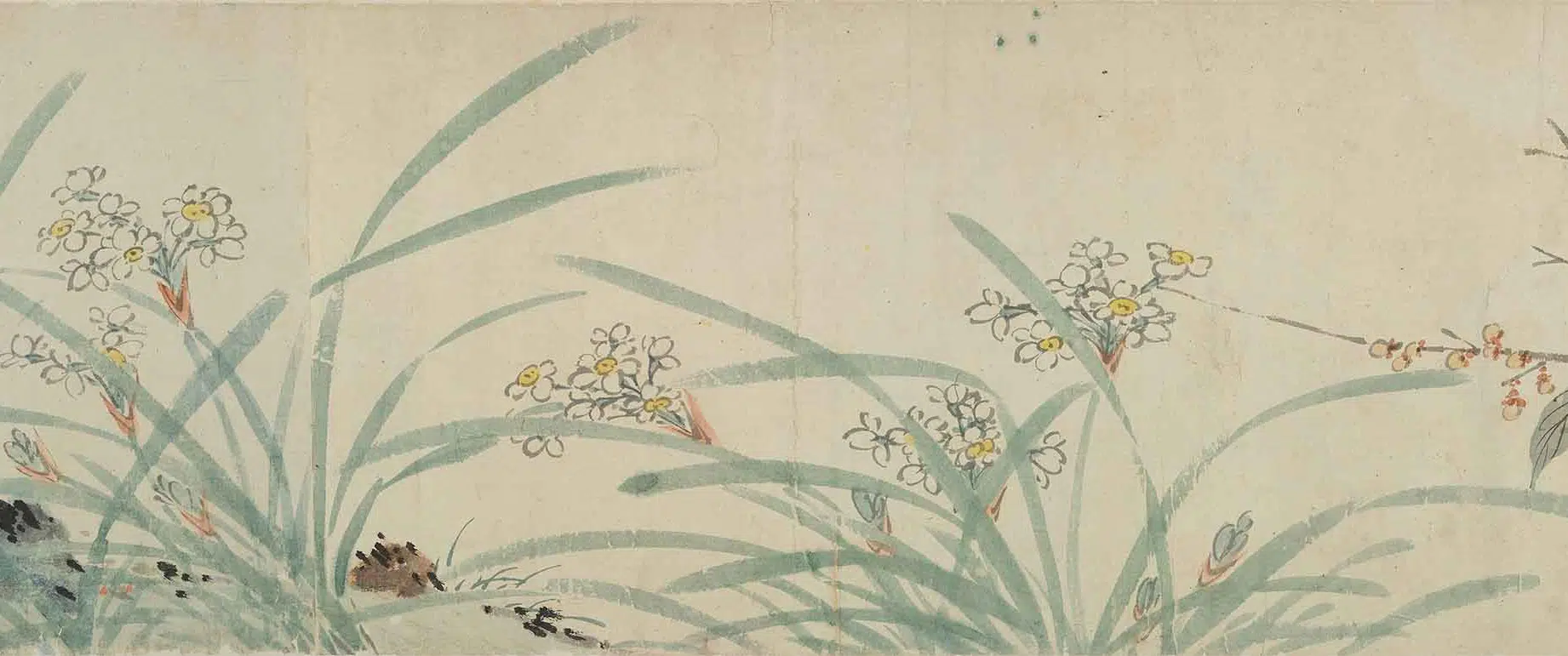 明朝【陈淳（道复）】《四季花卉卷》 第12张