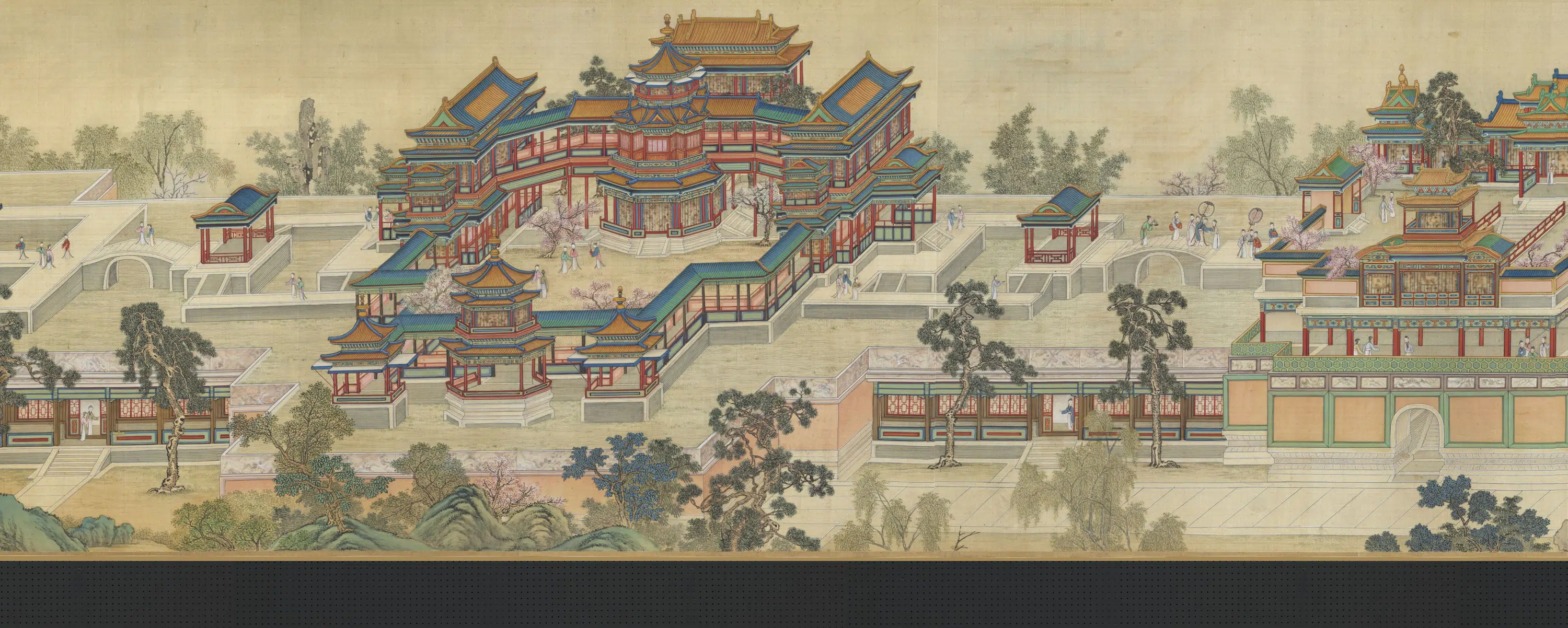 清代【周鲲】《院本汉宫春晓图》 第25张