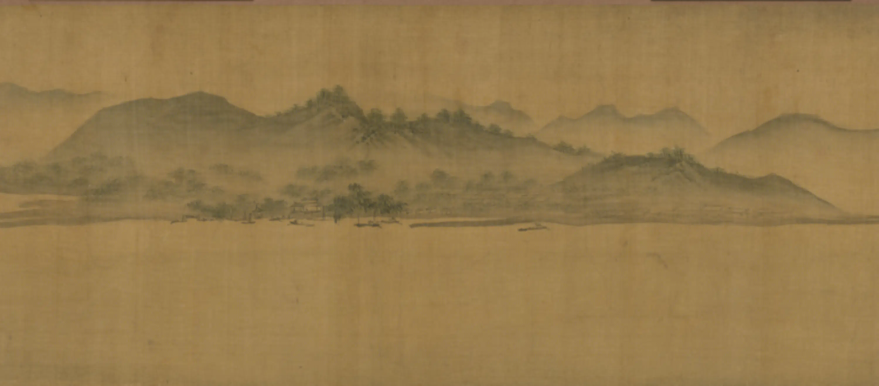 明朝【明山】《画山水图卷》 第10张