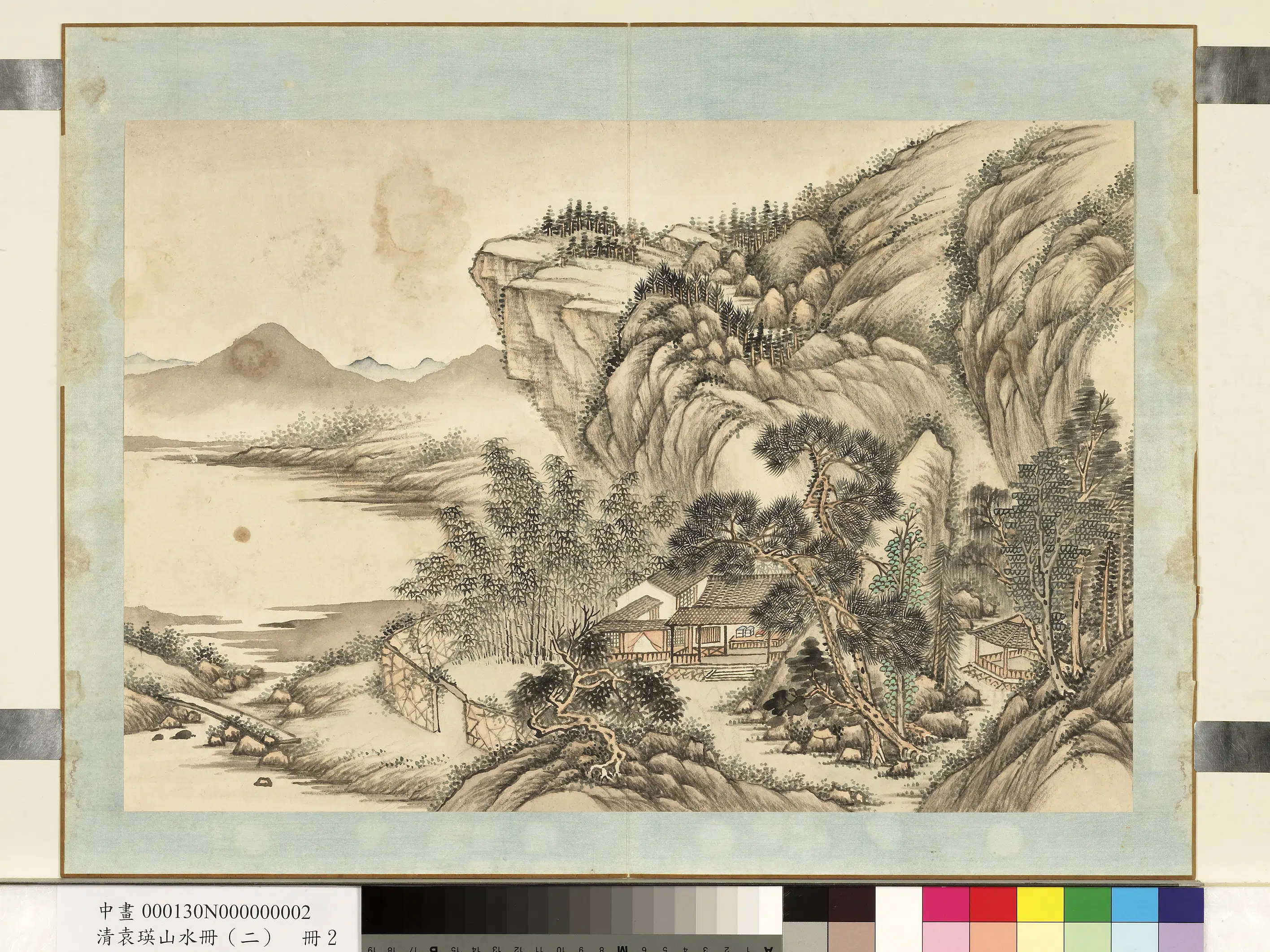 清代【袁瑛】《山水(二)册》 第5张 清代【袁瑛】《山水(二)册》 第5张
