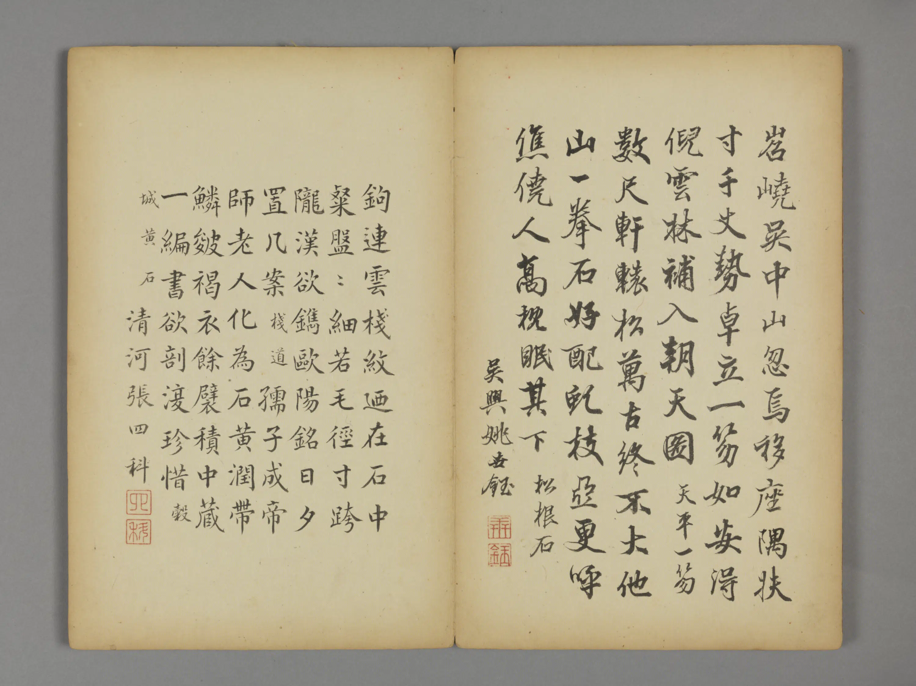 清代【王凫】《画分咏小石诗册》 第7张 清代【王凫】《画分咏小石诗册》 第7张