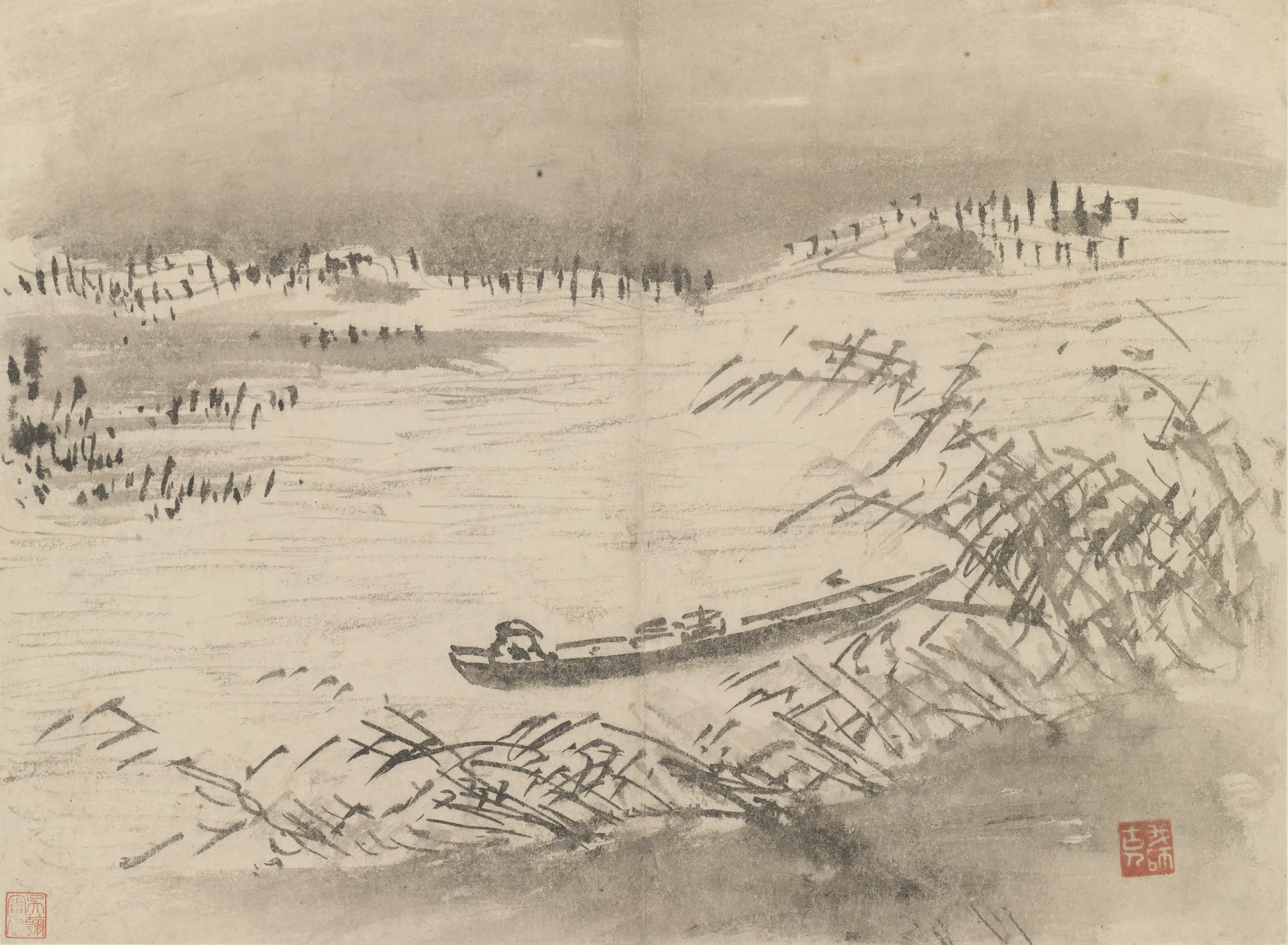 明朝【史忠（徐端本）】《杂画册》 第6张