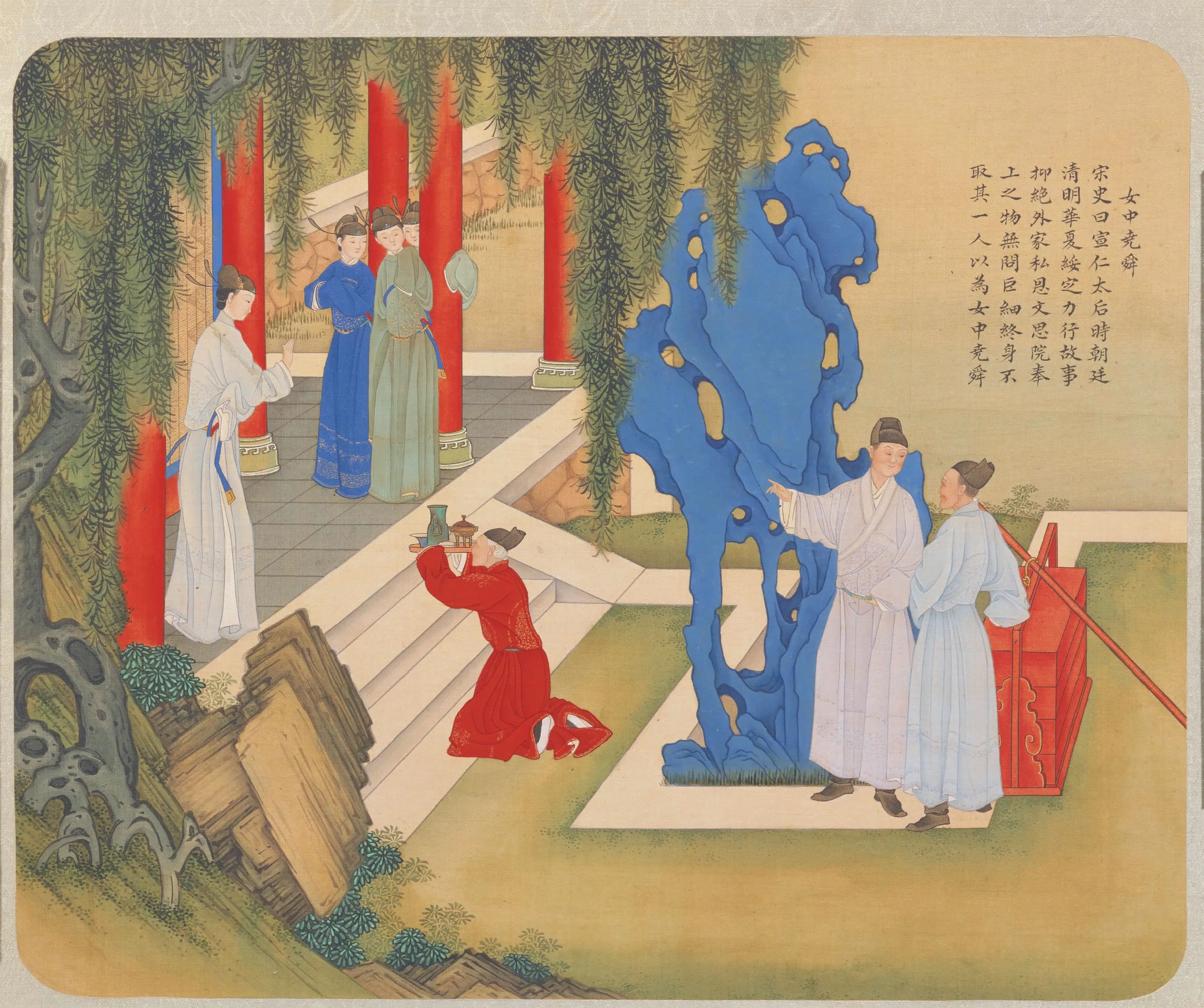 清代【焦秉贞】《历朝贤后故事图册》 第2张 清代【焦秉贞】《历朝贤后故事图册》 第2张