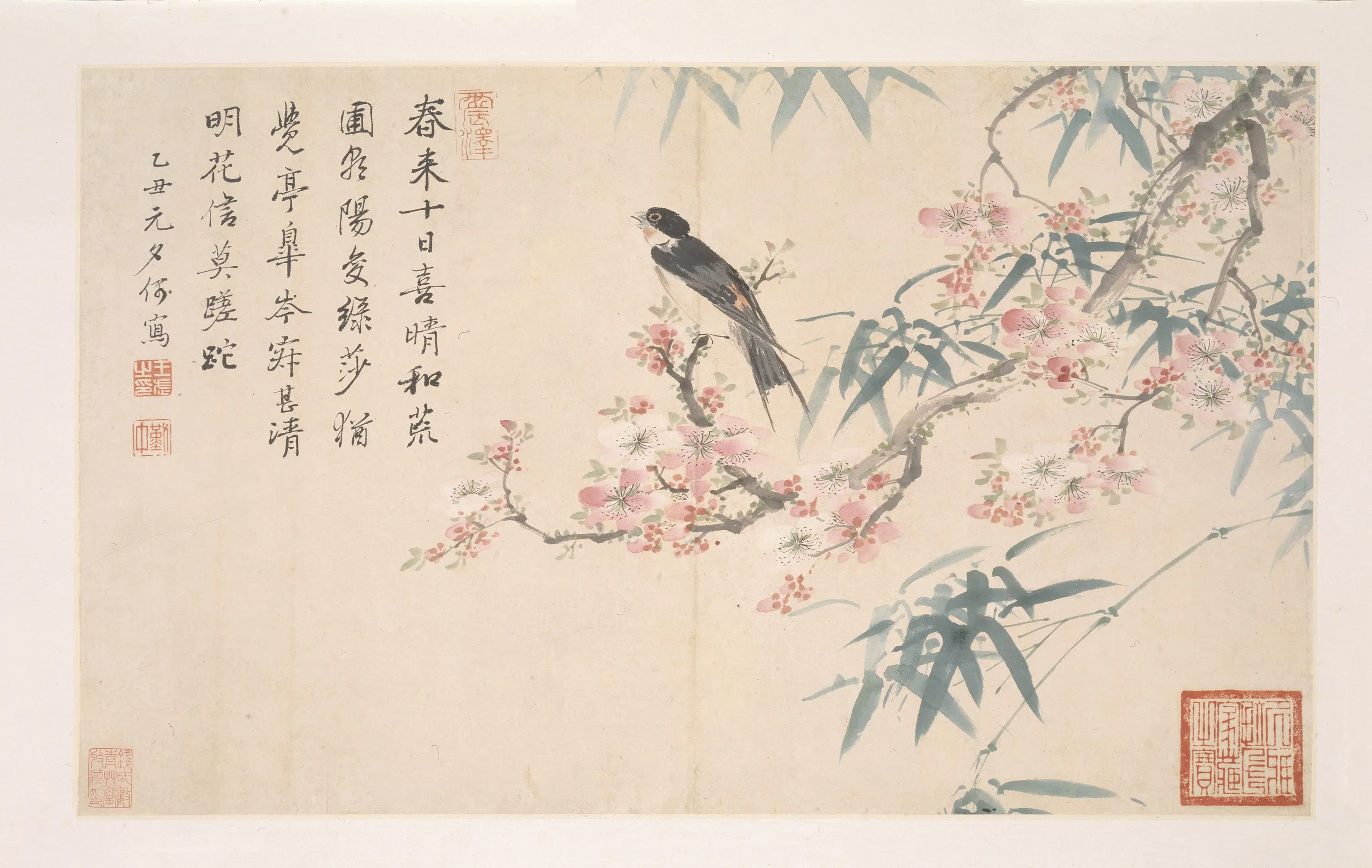 清代【王武】《花鸟图册》