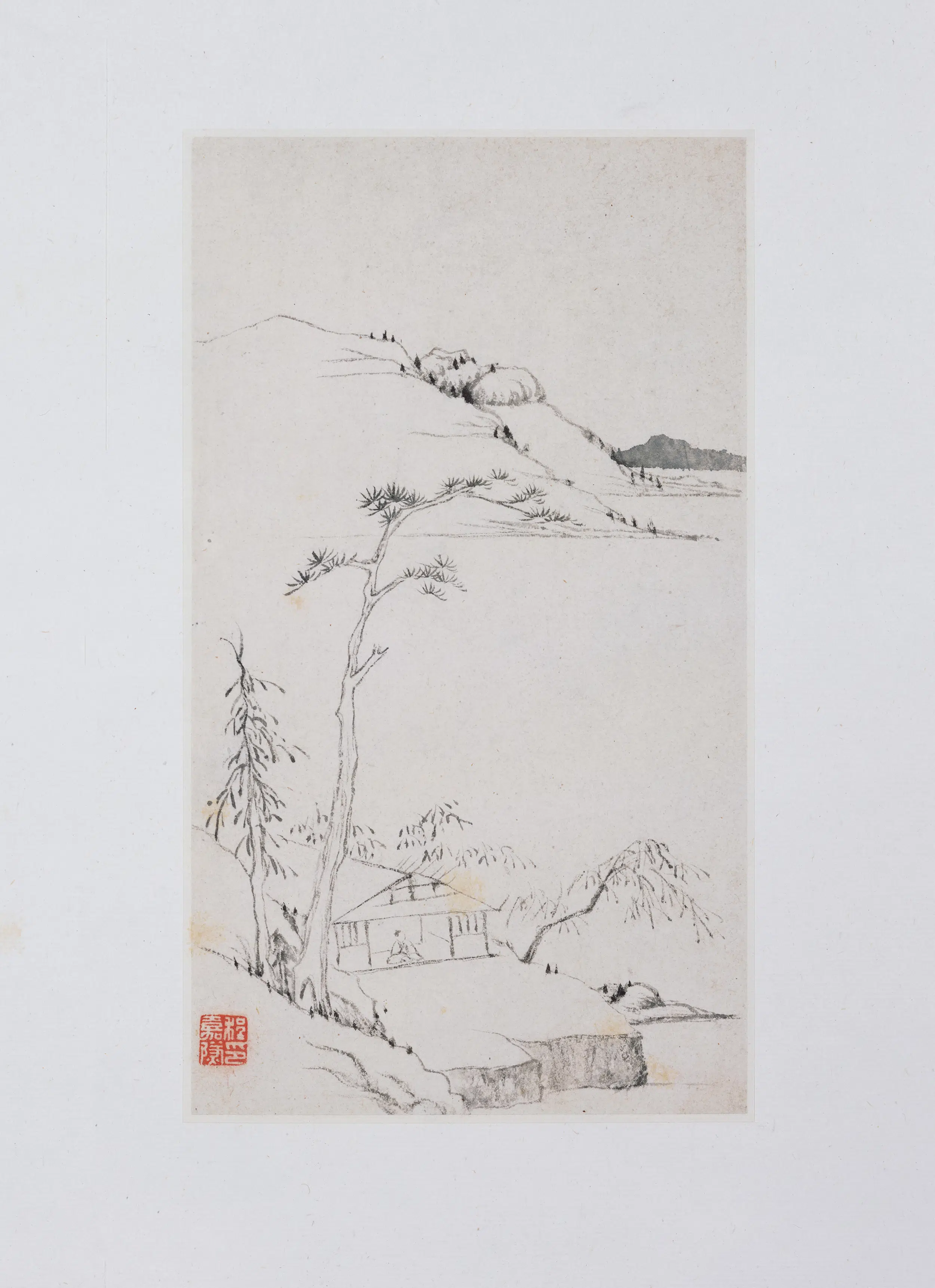 明朝【程嘉燧】《山水册》