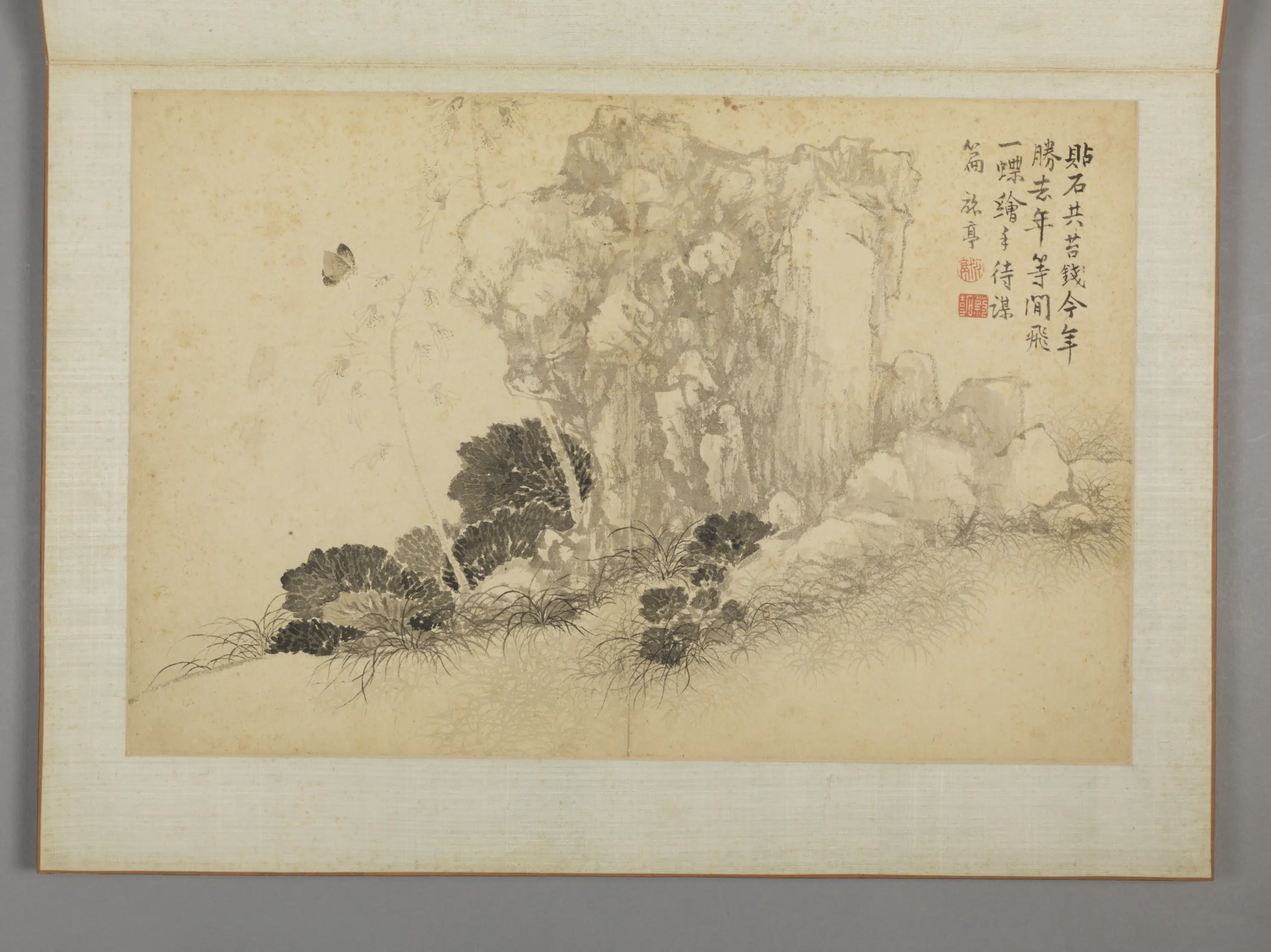 清代【蔡嘉】《花卉图册（11开）》 第10张