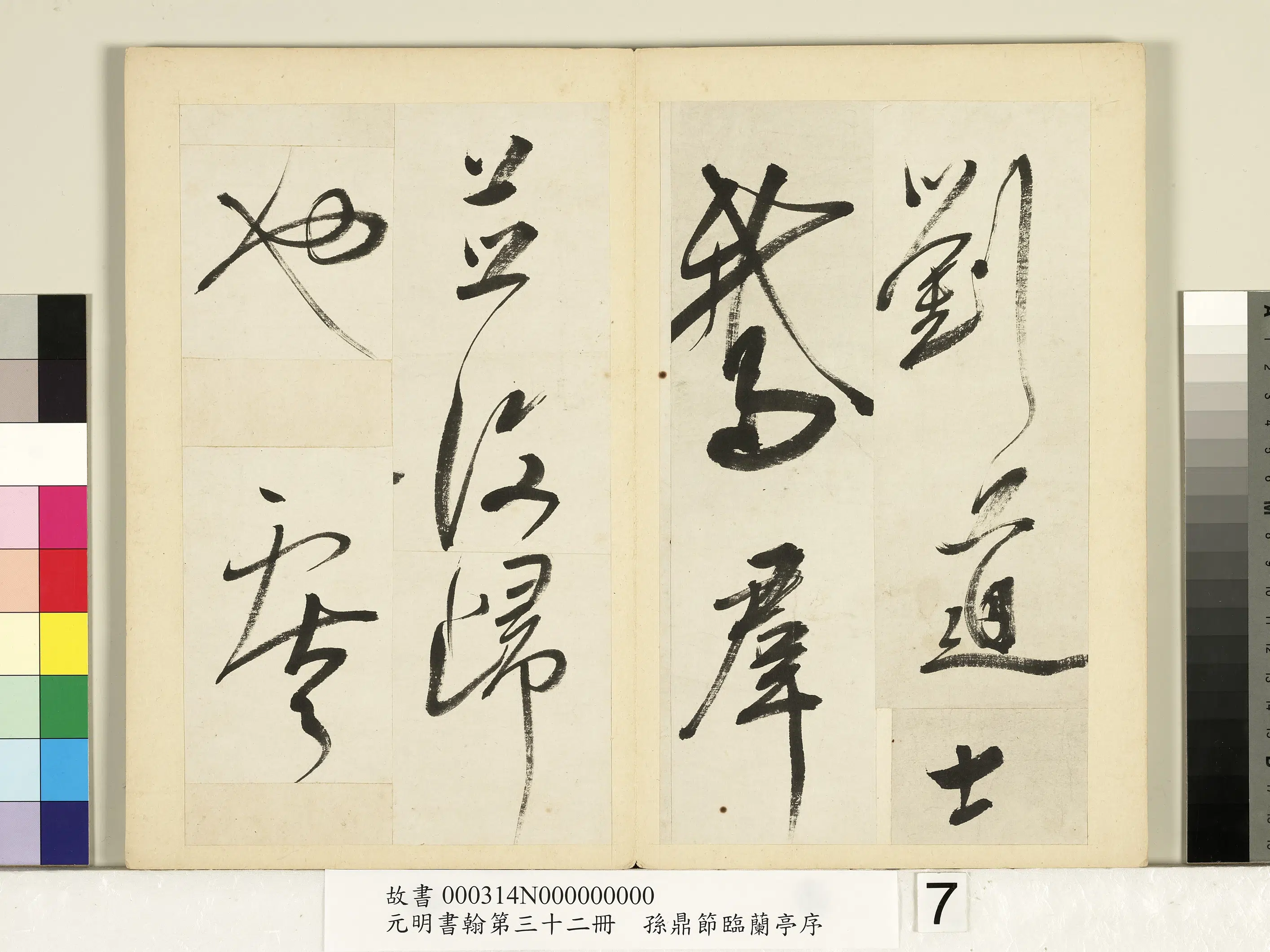 明朝【孙鼎】《元明书翰第三十二册-节临鹅群帖》 第3张